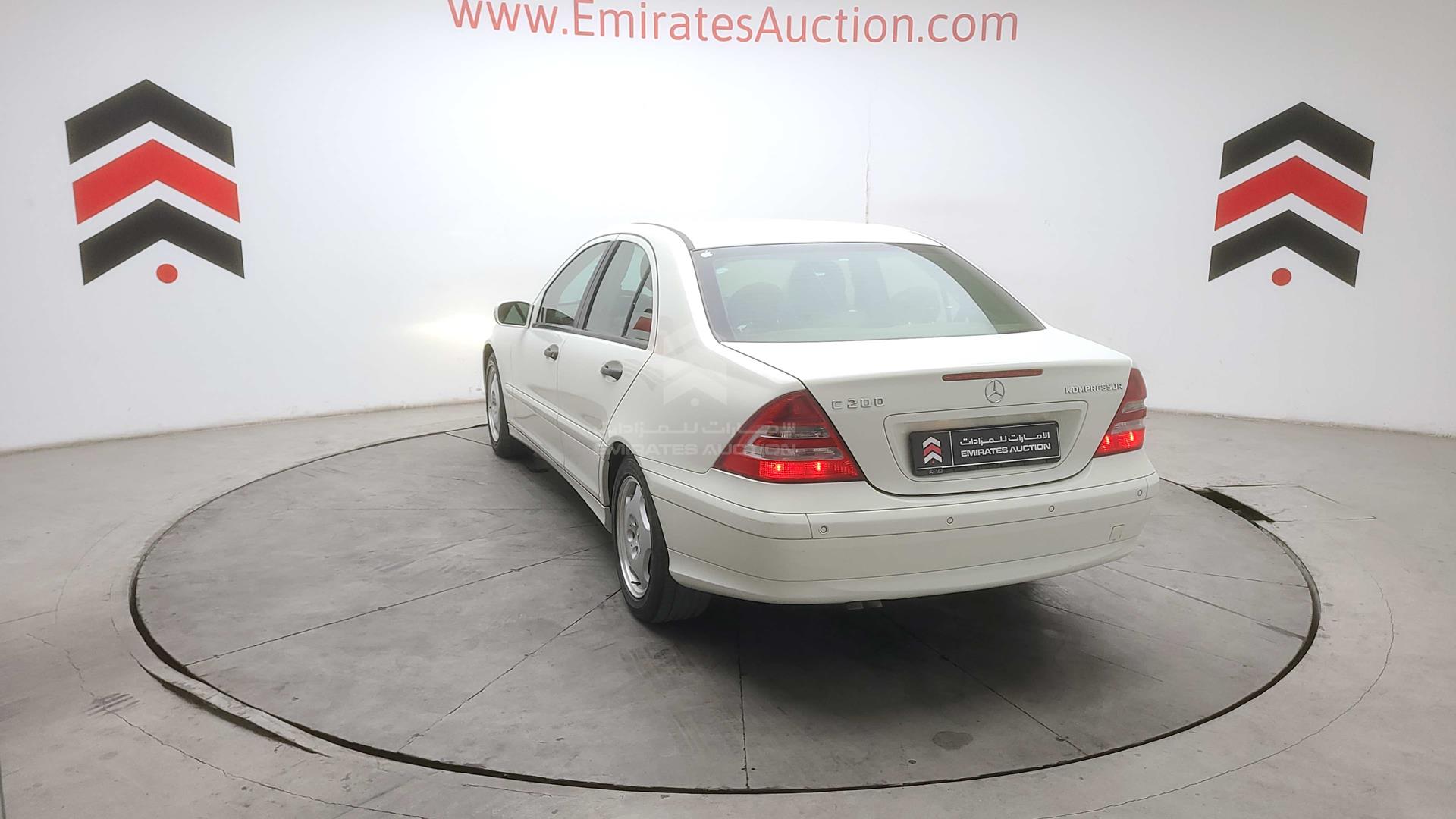 2007 MERCEDES C 200 VIN: WDBRF42H47F848646