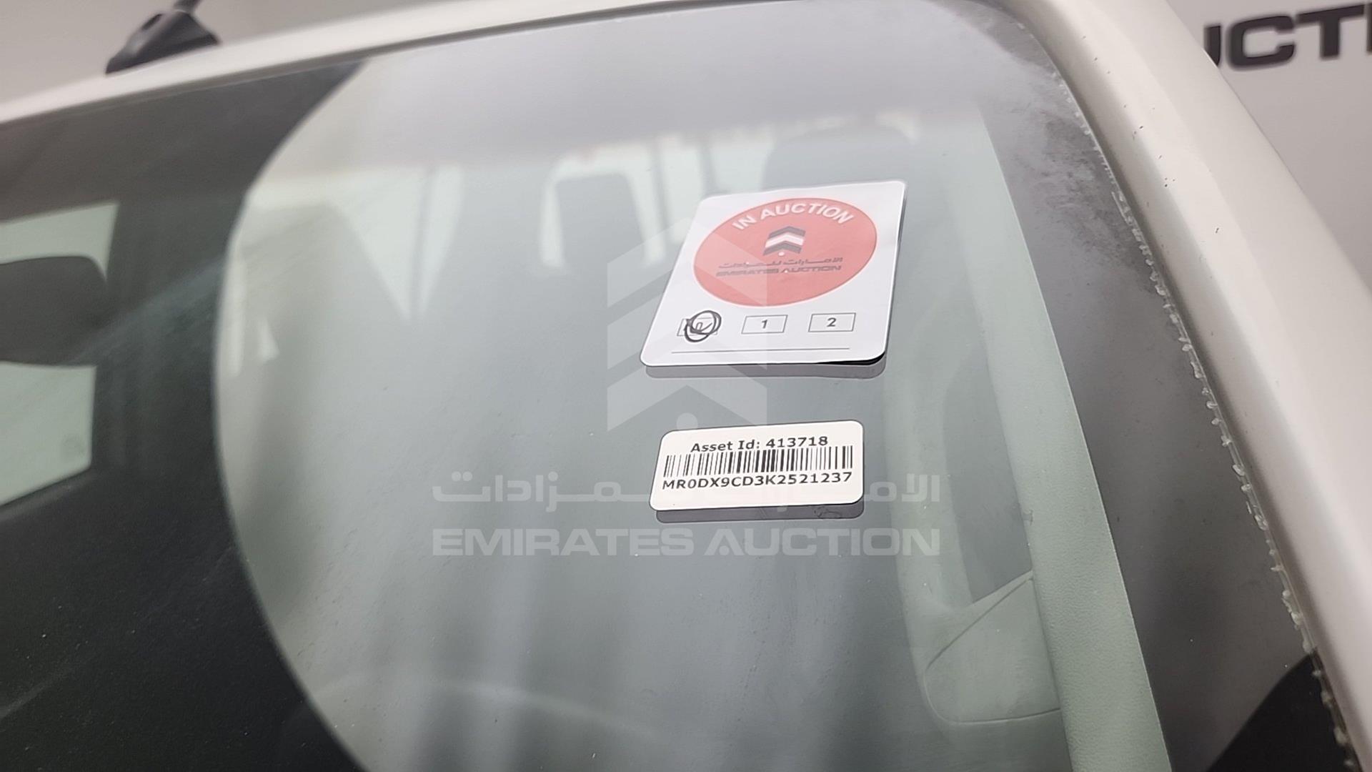 2019 TOYOTA HILUX VIN: MR0DX9CD3K2521237