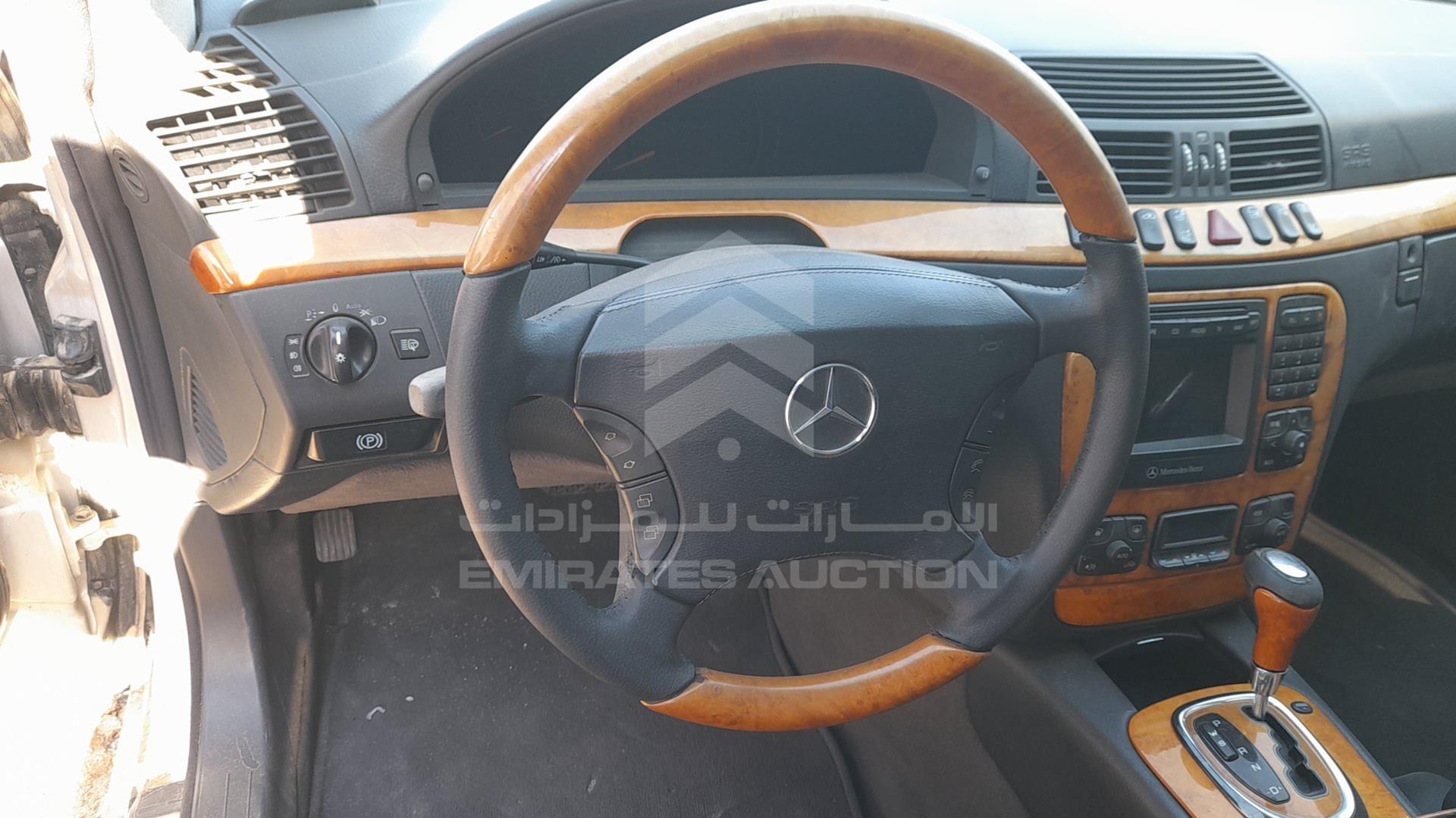 2002 MERCEDES S 55 AMG VIN: WDB2201731A267533