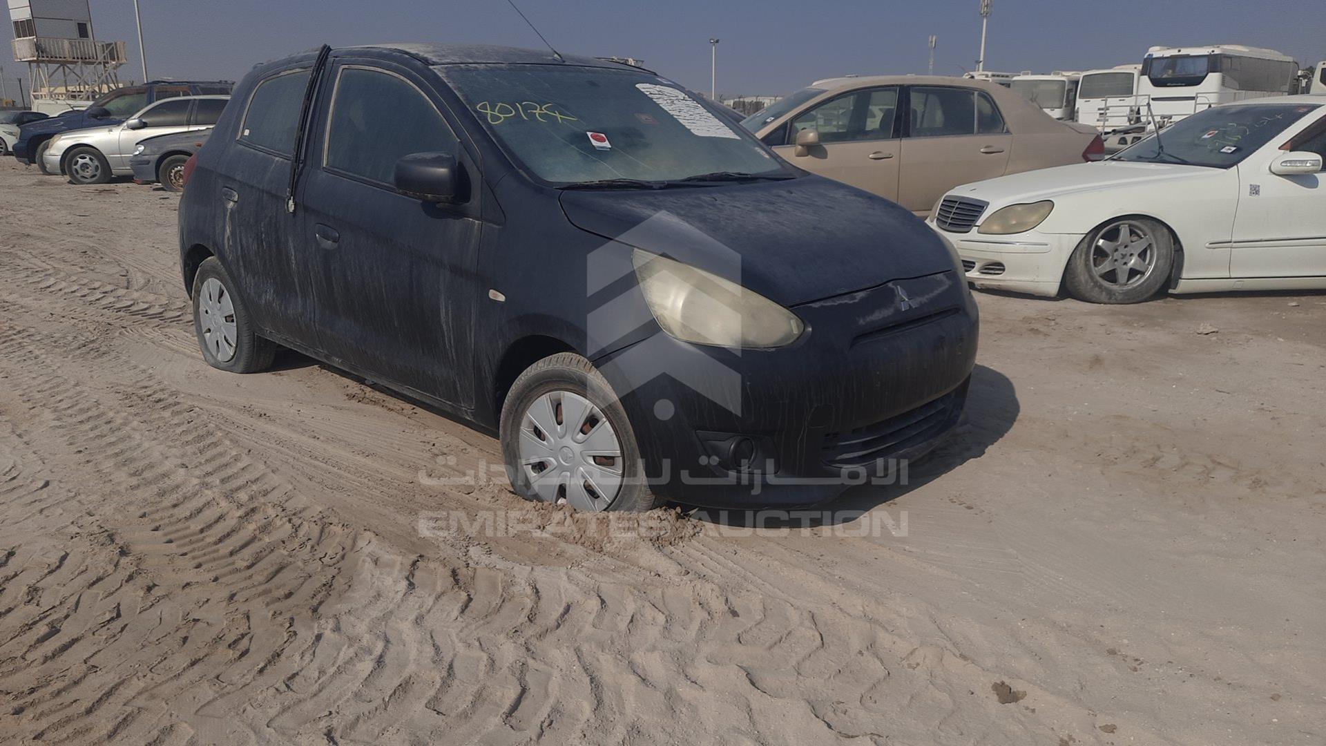 2014 MITSUBISHI MIRAGE VIN: MMBXTA03AEH023037