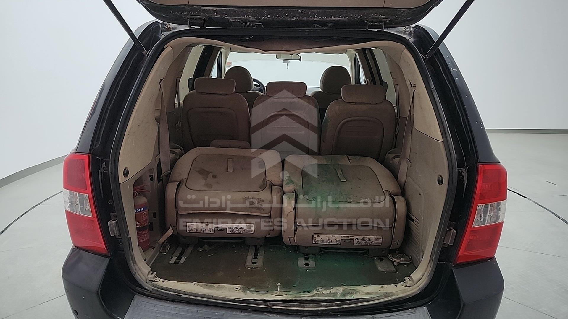 2009 KIA CARNIVAL VIN: KNAMB752196292859