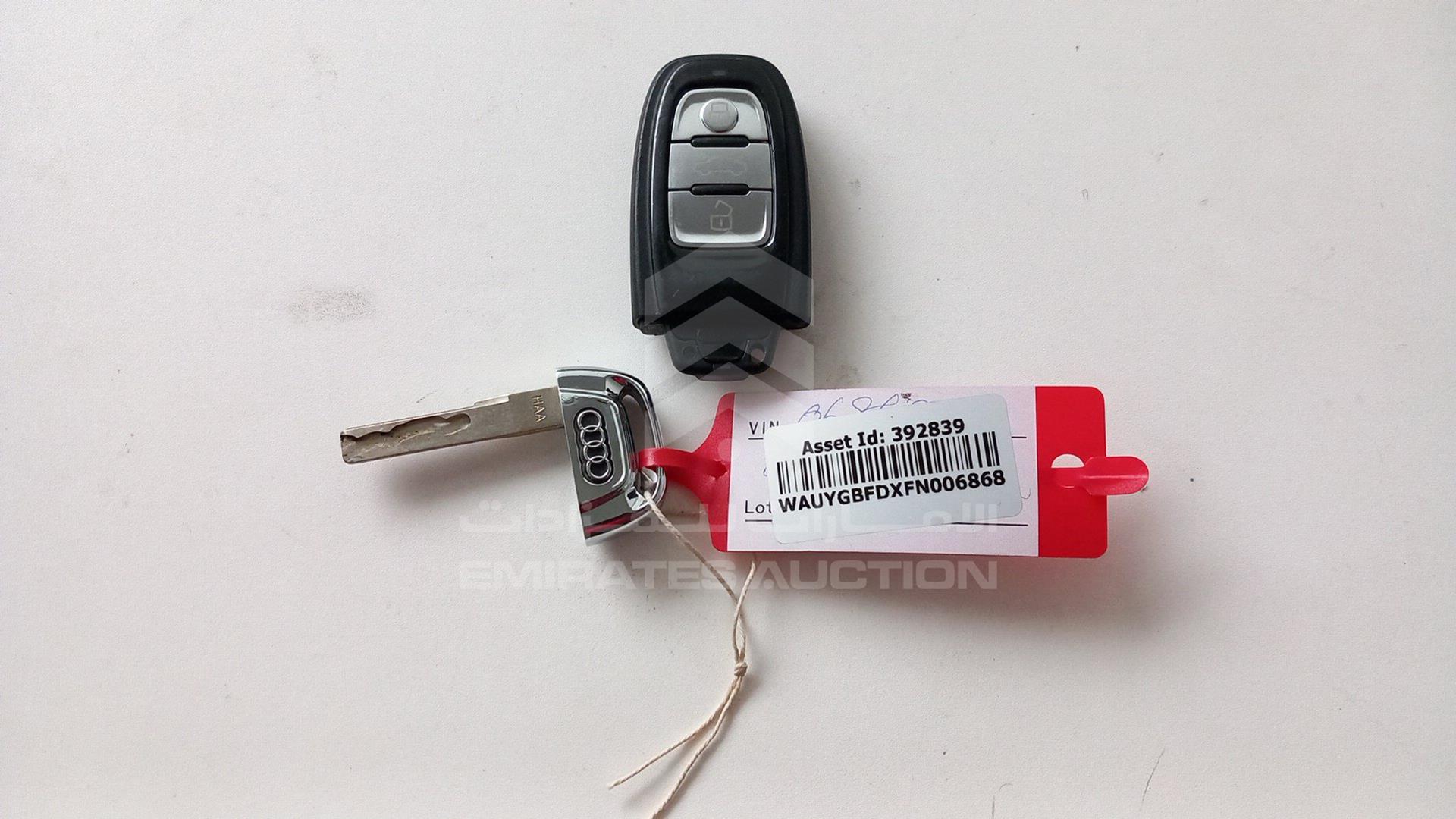 2015 AUDI A8 VIN: WAUYGBFDXFN006868