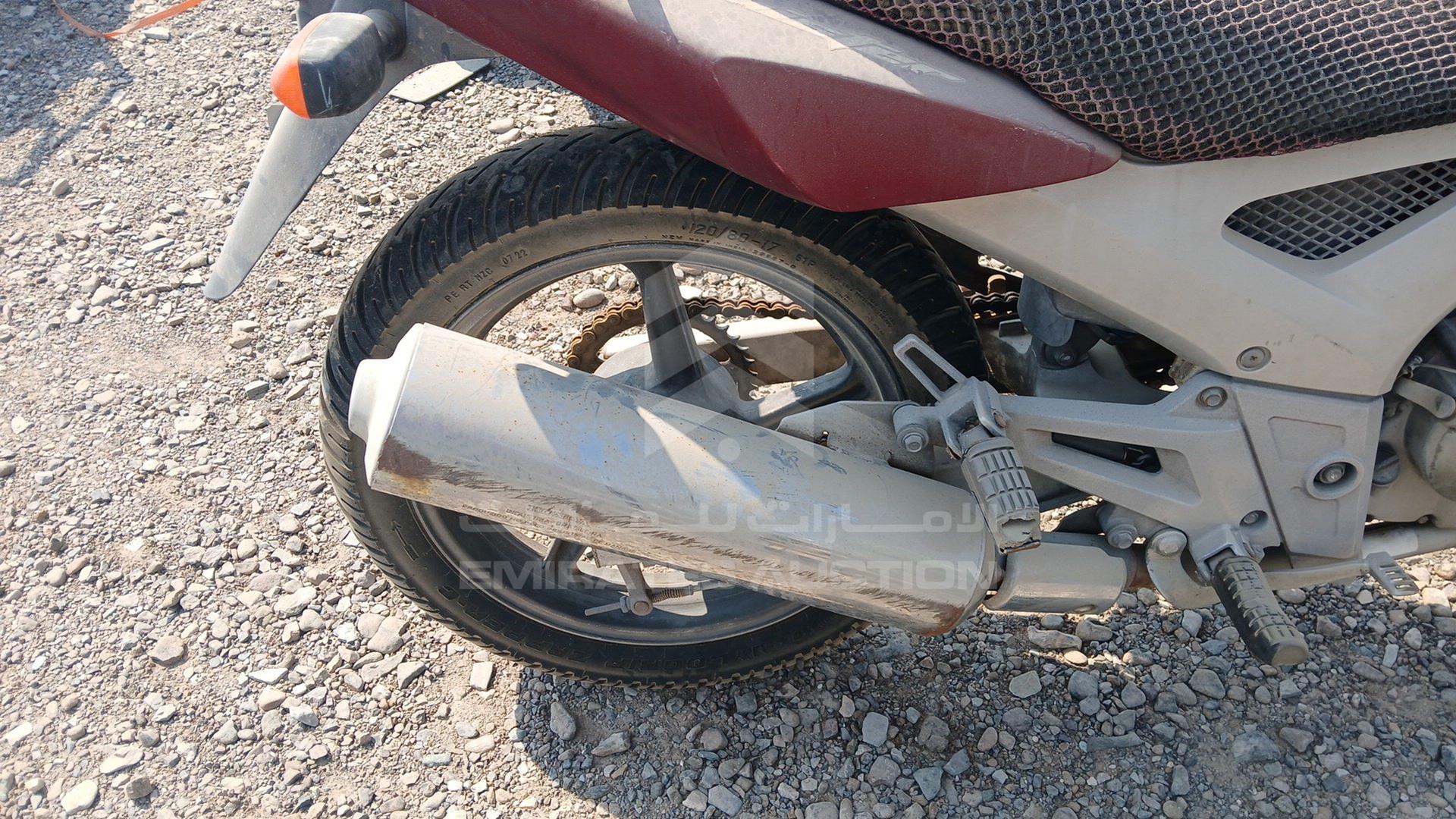 2006 HONDA CBX 250 TWISTER VIN: 9C2MC35007R300196