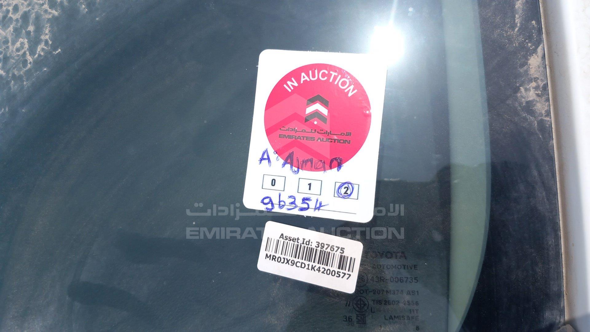 2019 TOYOTA HILUX VIN: MR0JX9CD1K4200577