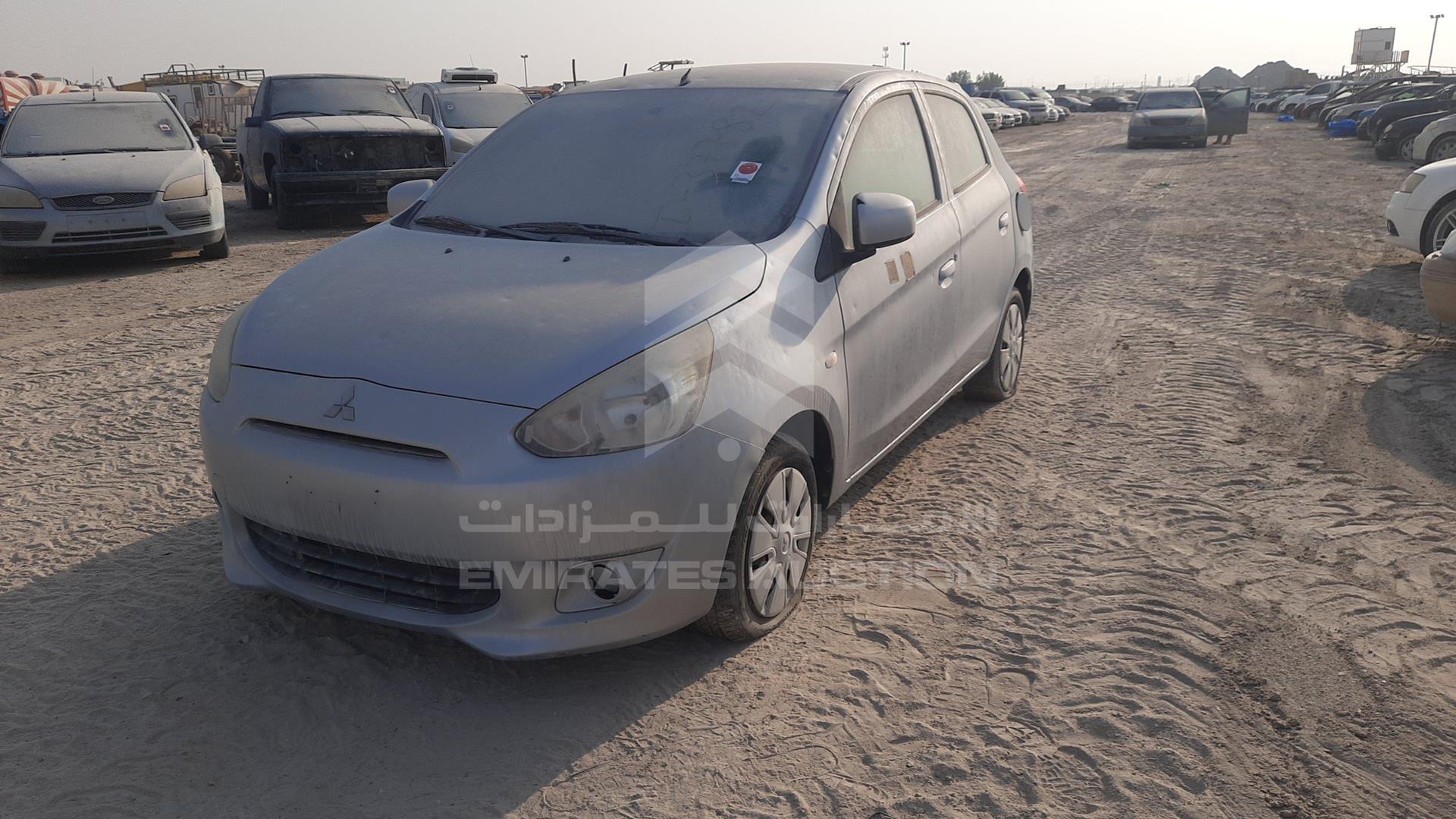 2014 MITSUBISHI MIRAGE VIN: MMBXTA03AEH014995