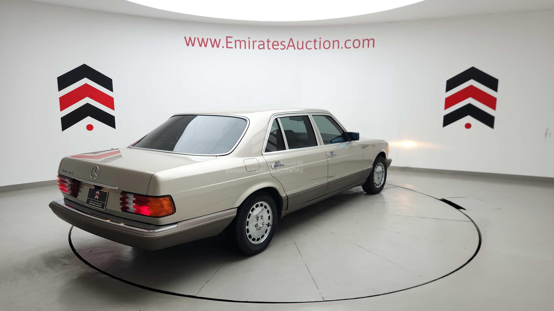 1991 MERCEDES SEL 560 VIN: WDBCA39E4MA600786