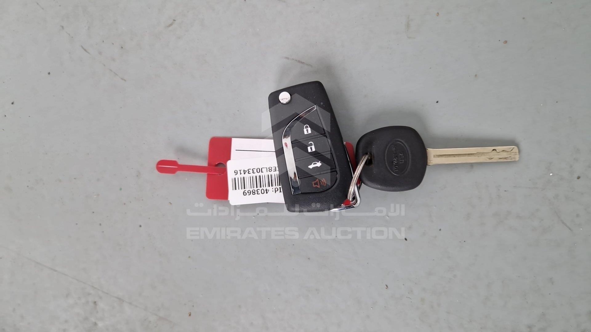 2020 TOYOTA COROLLA VIN: JTDS4RCE8LJ033416
