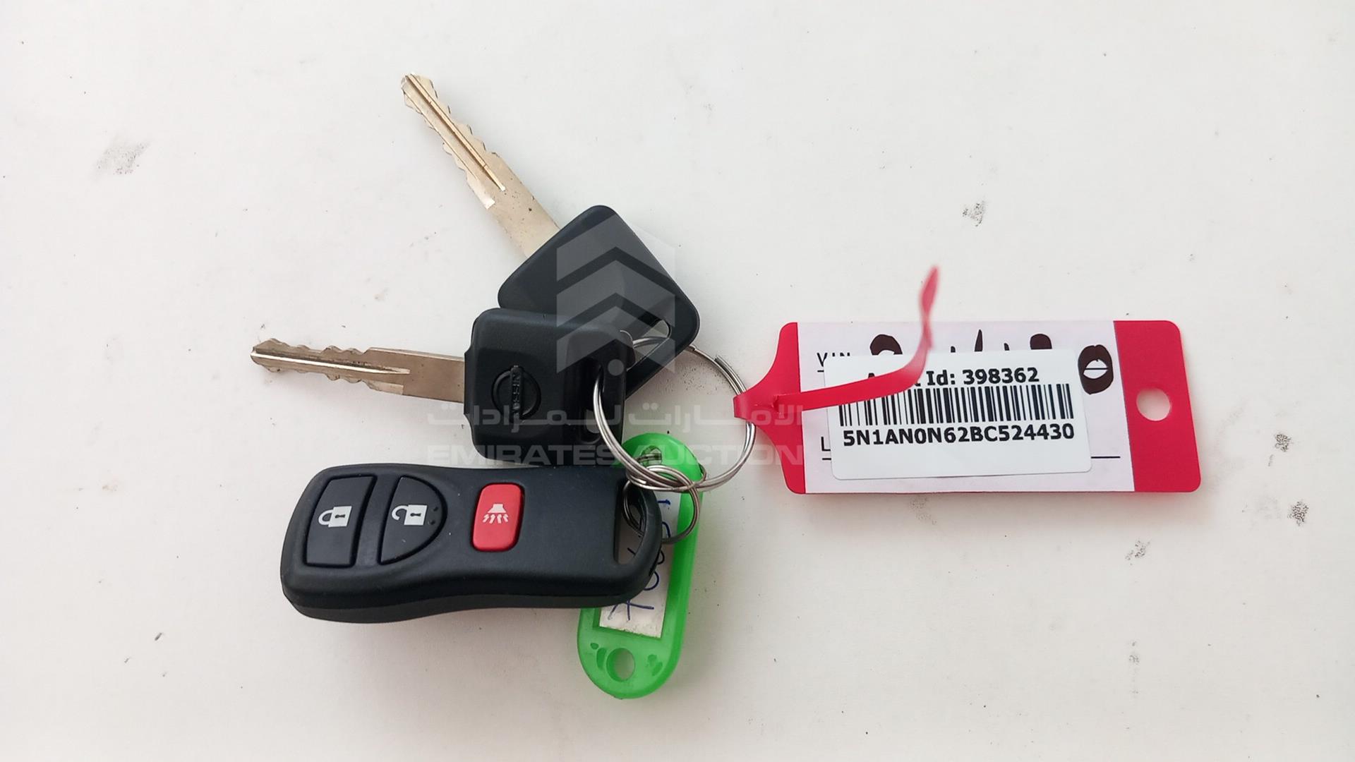 2011 NISSAN XTERRA VIN: 5N1AN0N62BC524430