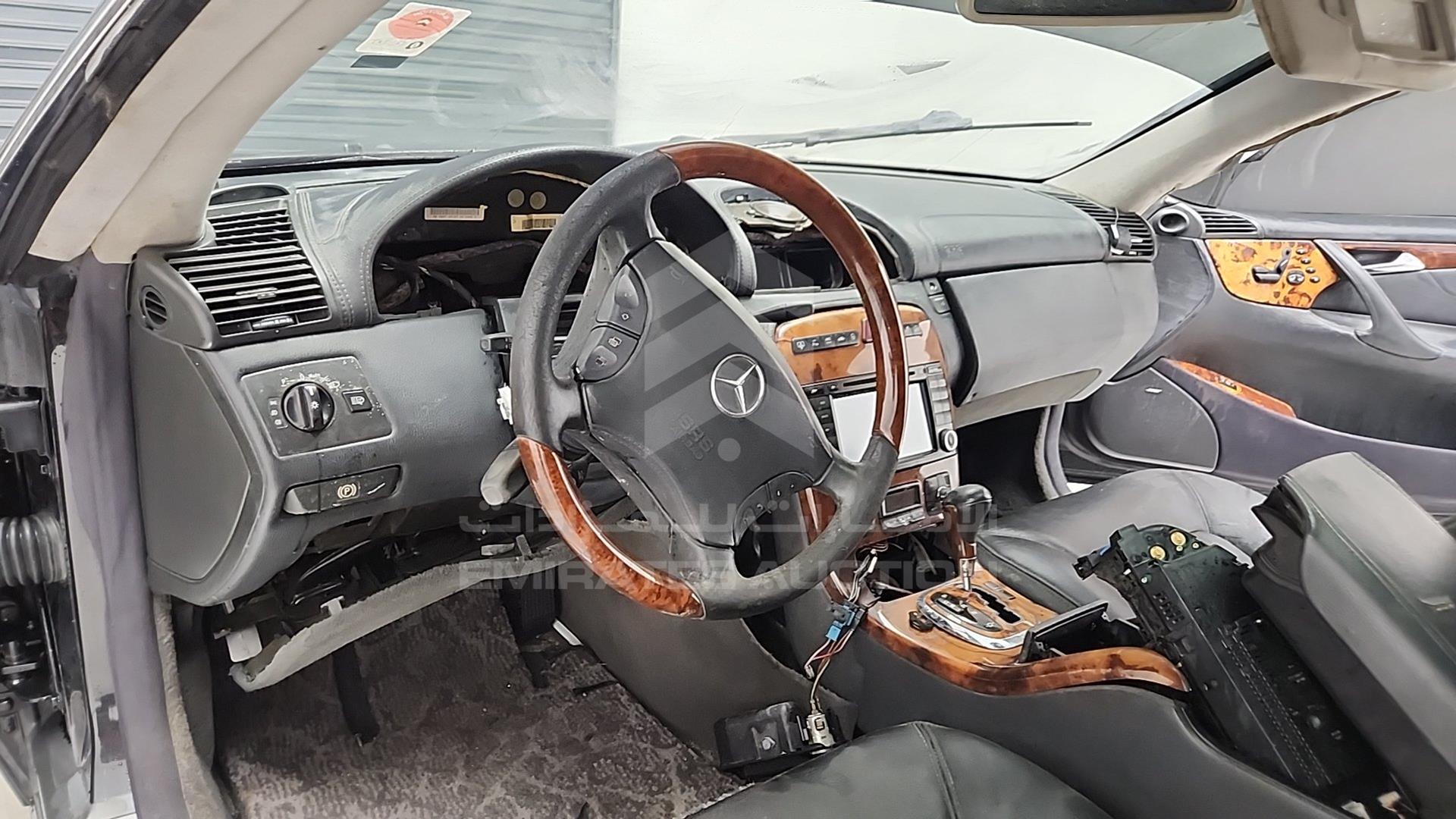 2003 MERCEDES CL 500 VIN: WDB2153751A038830