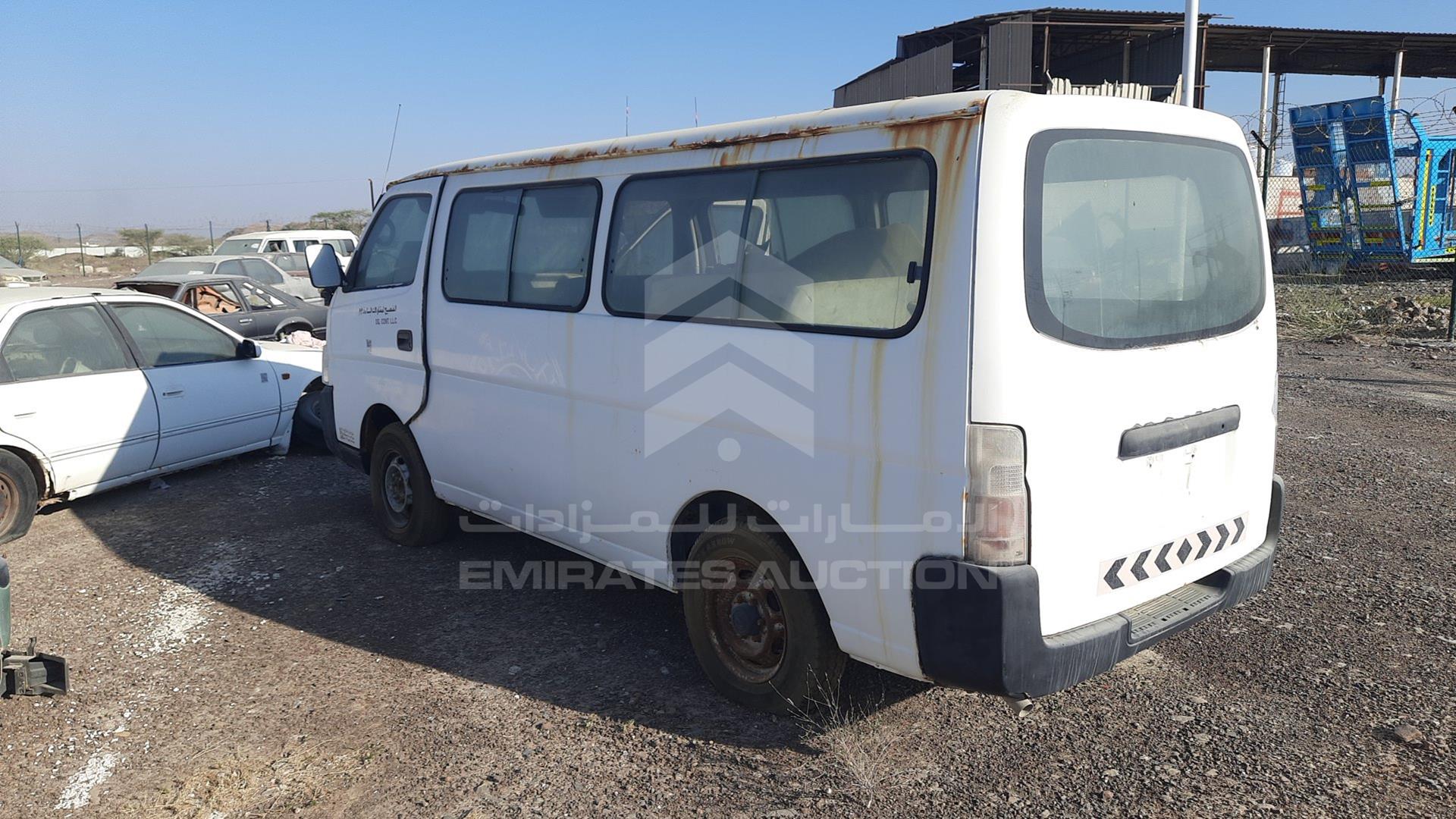 2004 NISSAN URVAN VIN: JN6FE54S84X415999