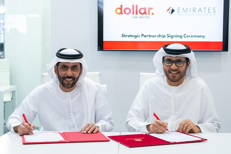 Dollar UAE signs strategic MoU with Emirates Roadside Assistance to elevate customer experience