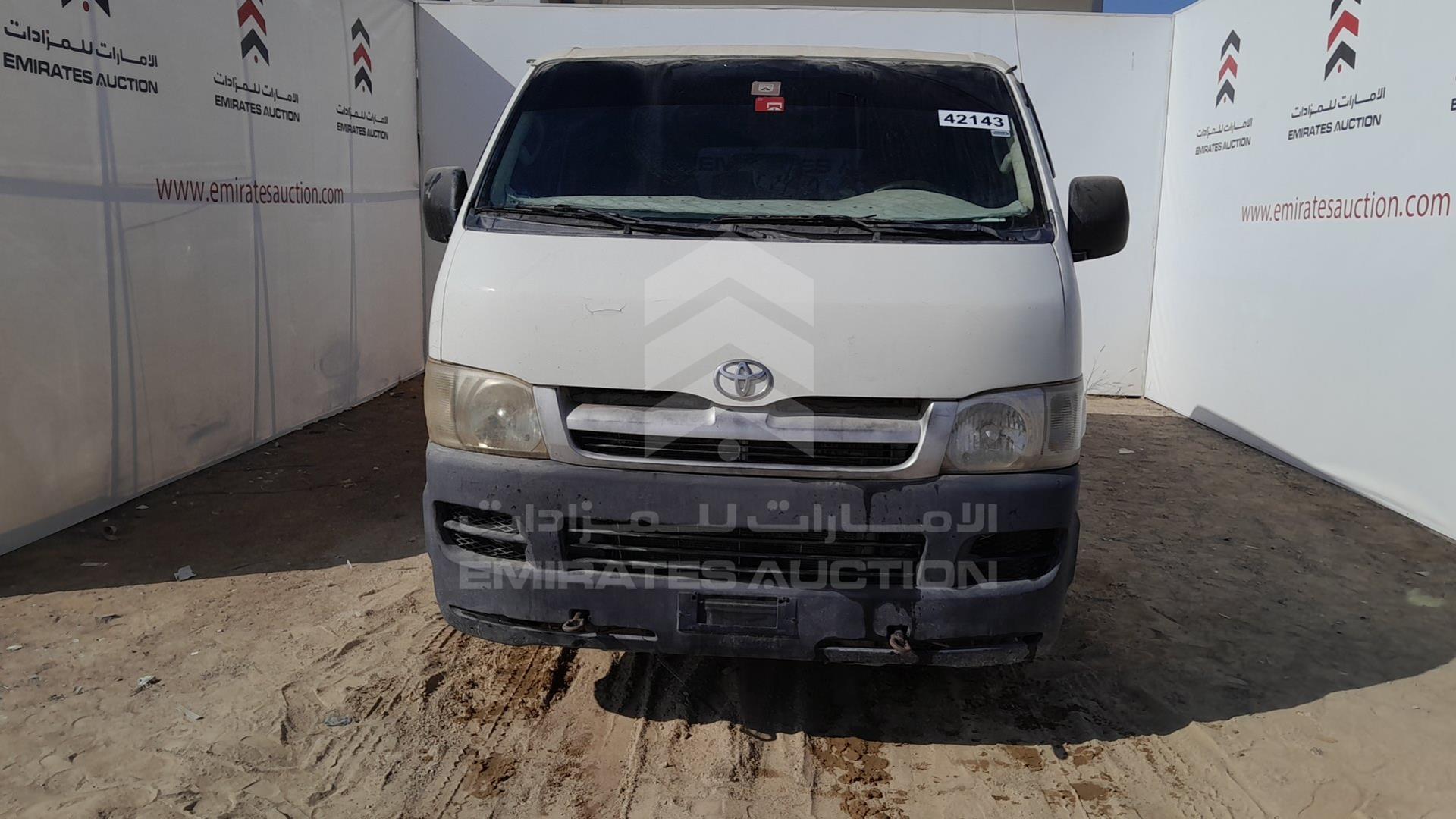 2009 TOYOTA HIACE VIN: JTGJX02P695010027