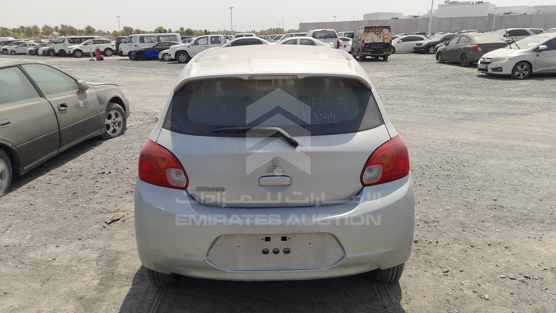 2014 MITSUBISHI MIRAGE VIN: MMBXTA03AEH015028