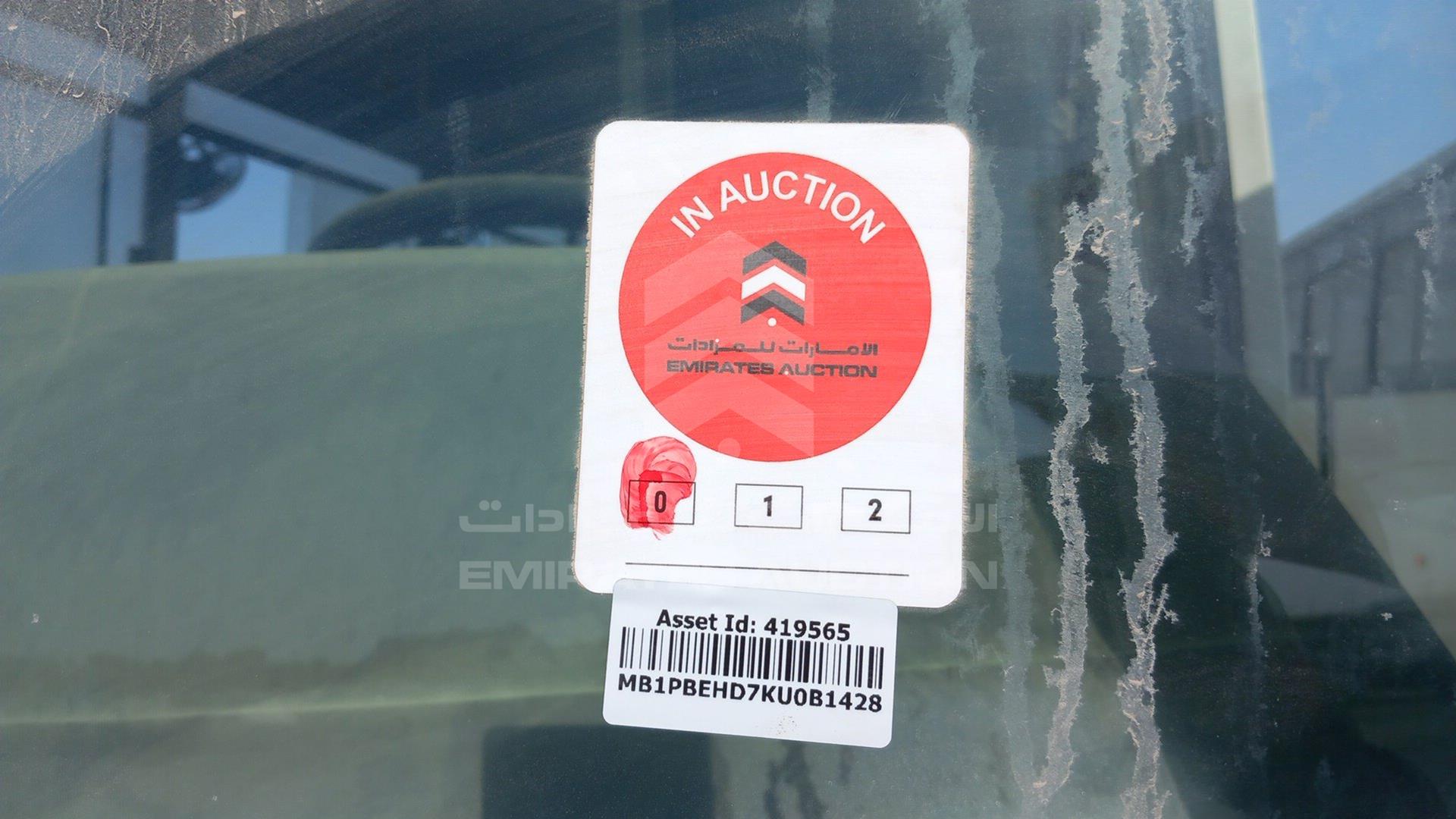 2019 ASHOK LEYLAND FALCON VIN: MB1PBEHD7KU0B1428