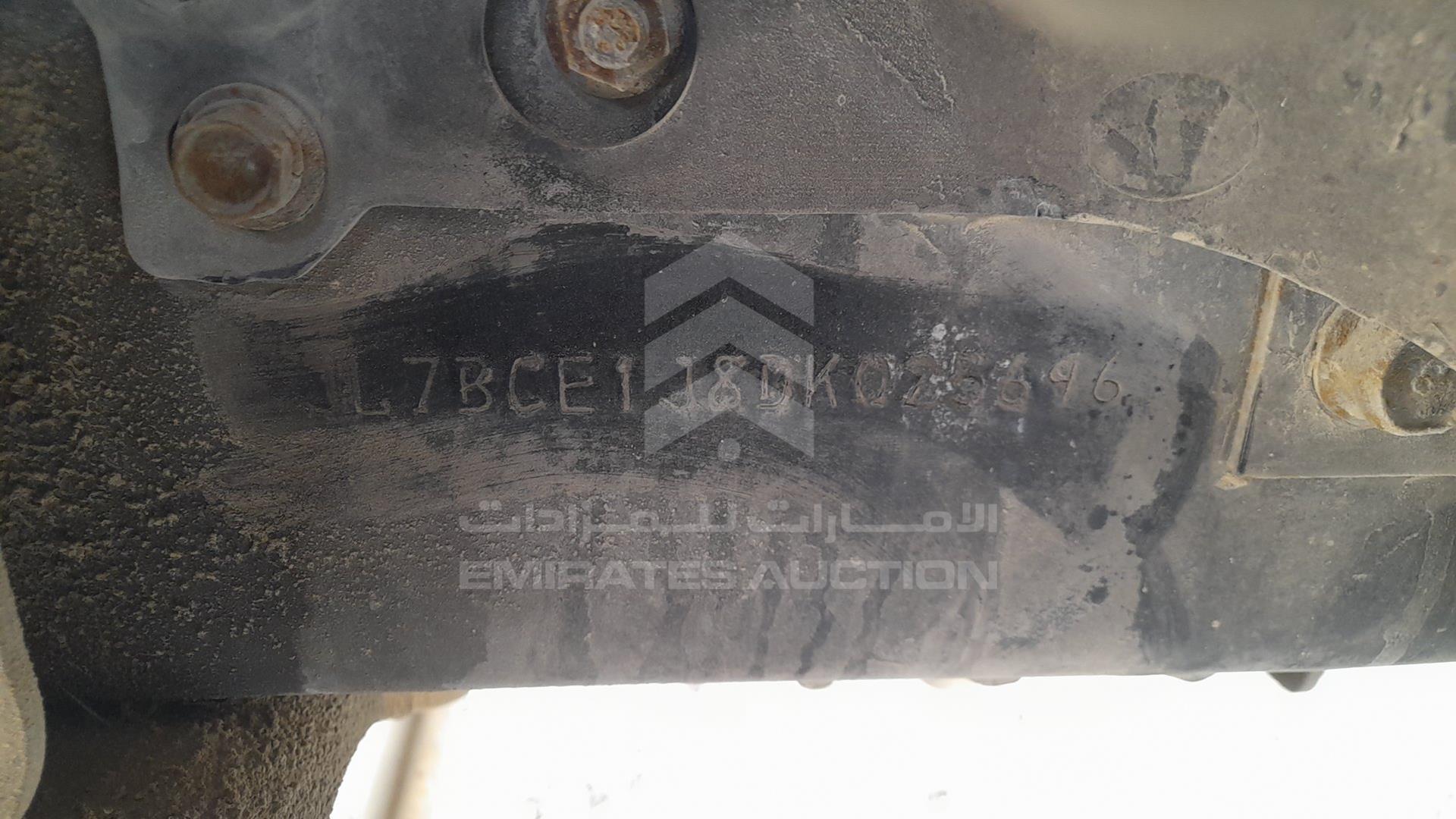 2013 MITSUBISHI CANTER VIN: JL7BCE1J8DK025696
