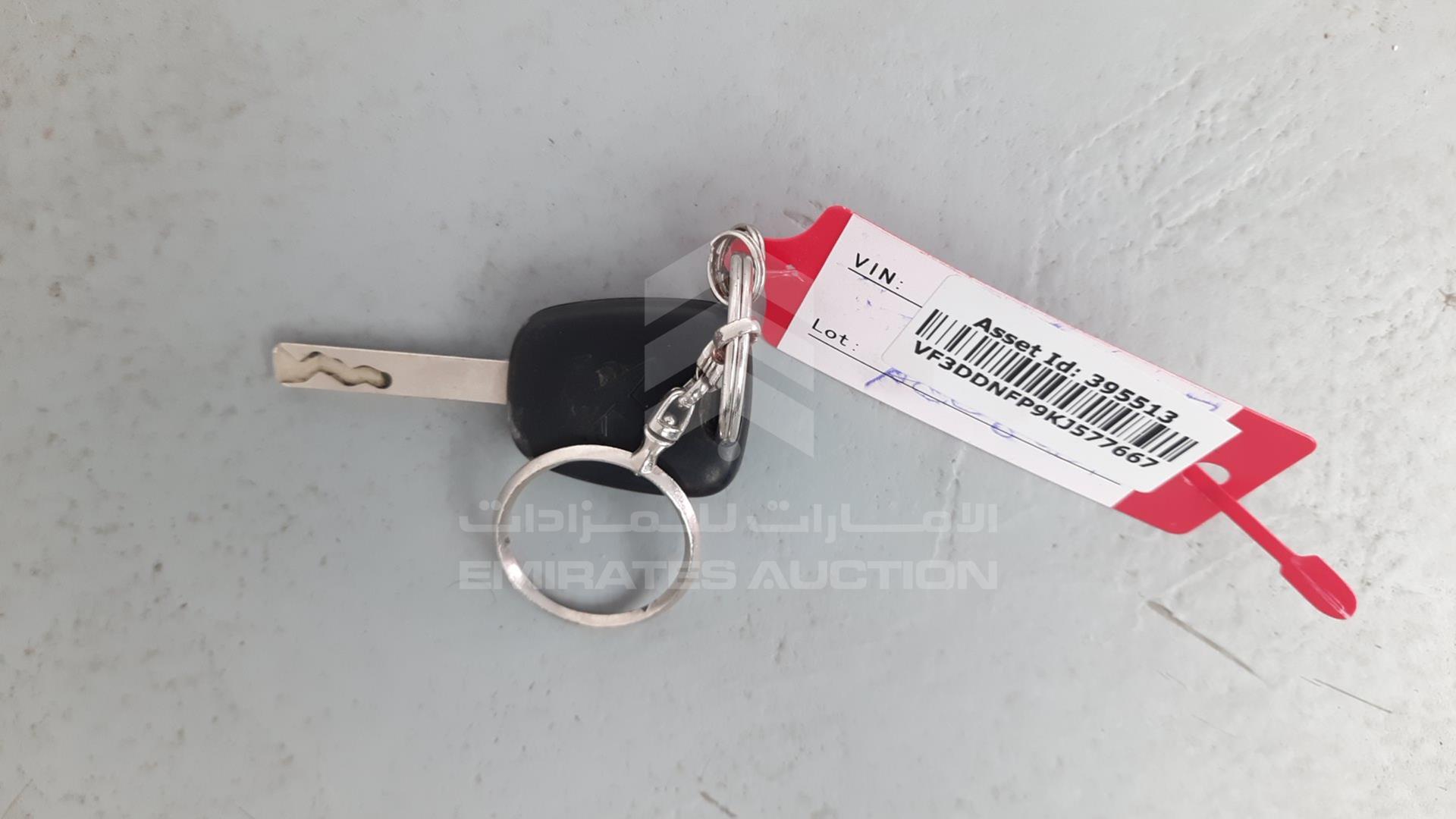 2019 PEUGEOT 301 VIN: VF3DDNFP9KJ577667