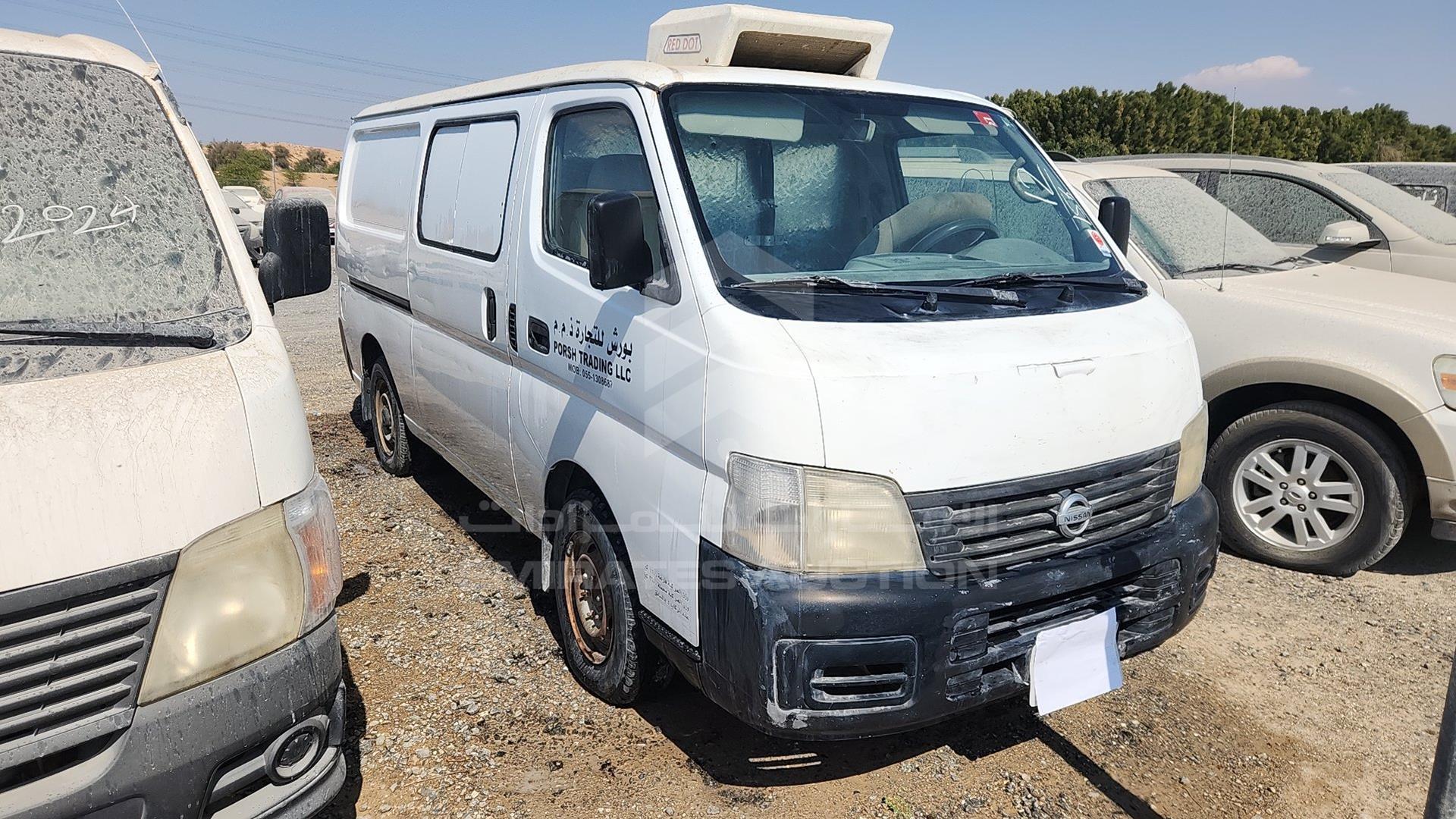 2006 NISSAN URVAN VIN: JN6FE52S26X408682