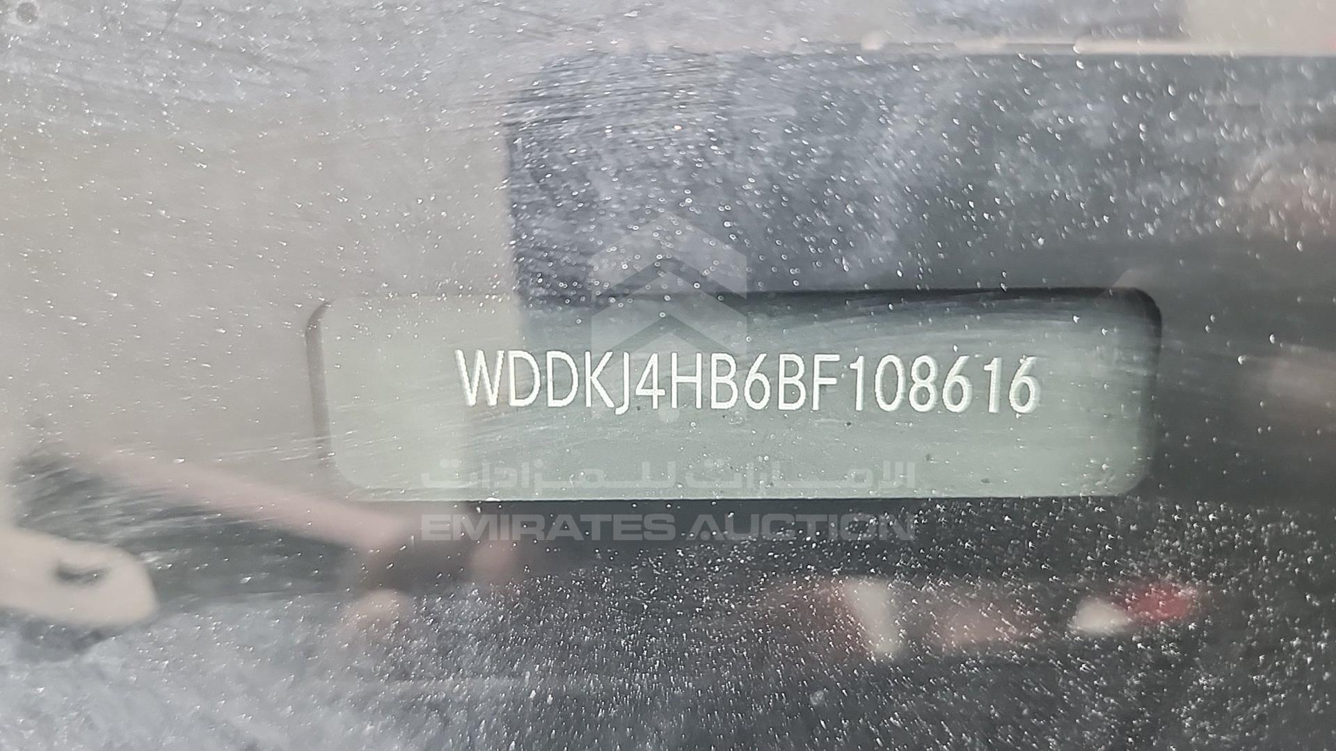 2011 MERCEDES E-250 VIN: WDDKJ4HB6BF108616