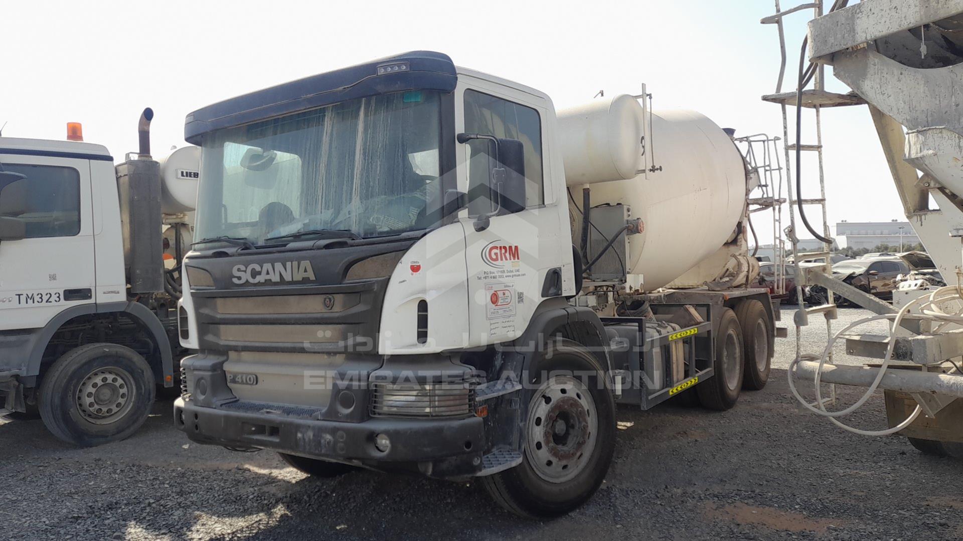 2017 SCANIA P 410 VIN: YS2P6X400H5460151