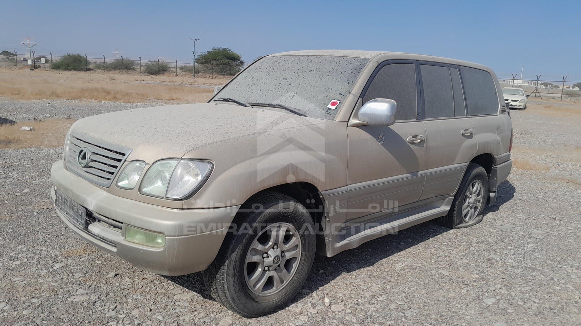 2001 LEXUS LX 470 VIN: JTJHT00W913508303