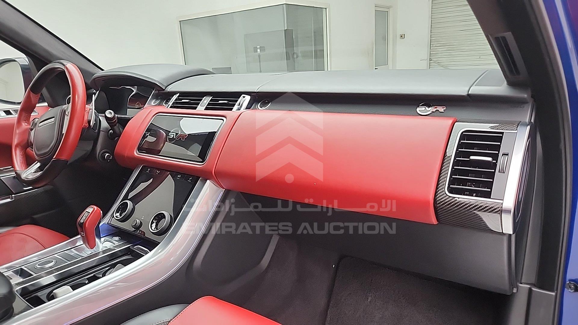2022 RANGE ROVER SPORT SVR VIN: SALWA2BE2NA213201
