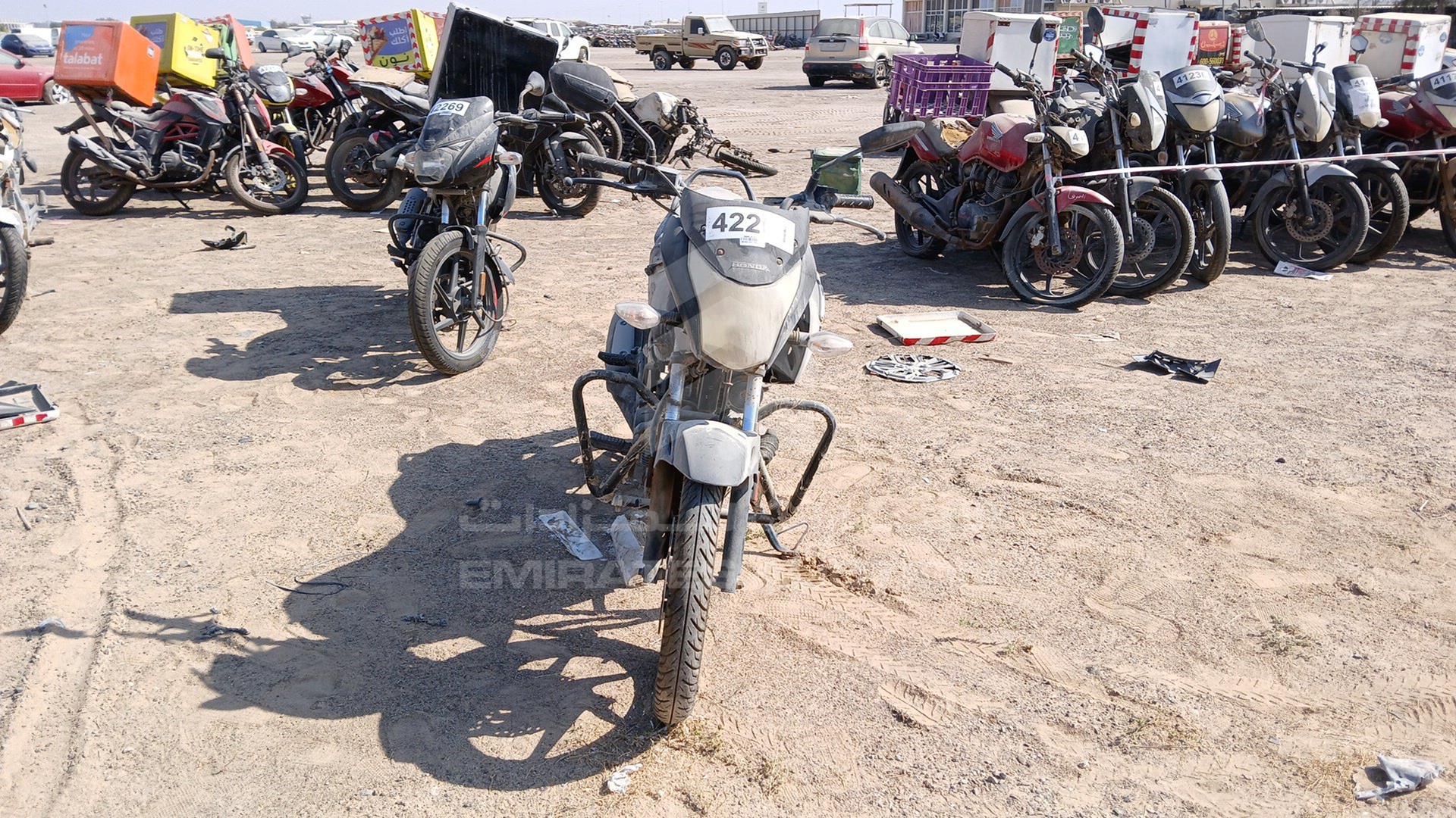 2016 HONDA UNICORN VIN: ME4KC2037G8003970