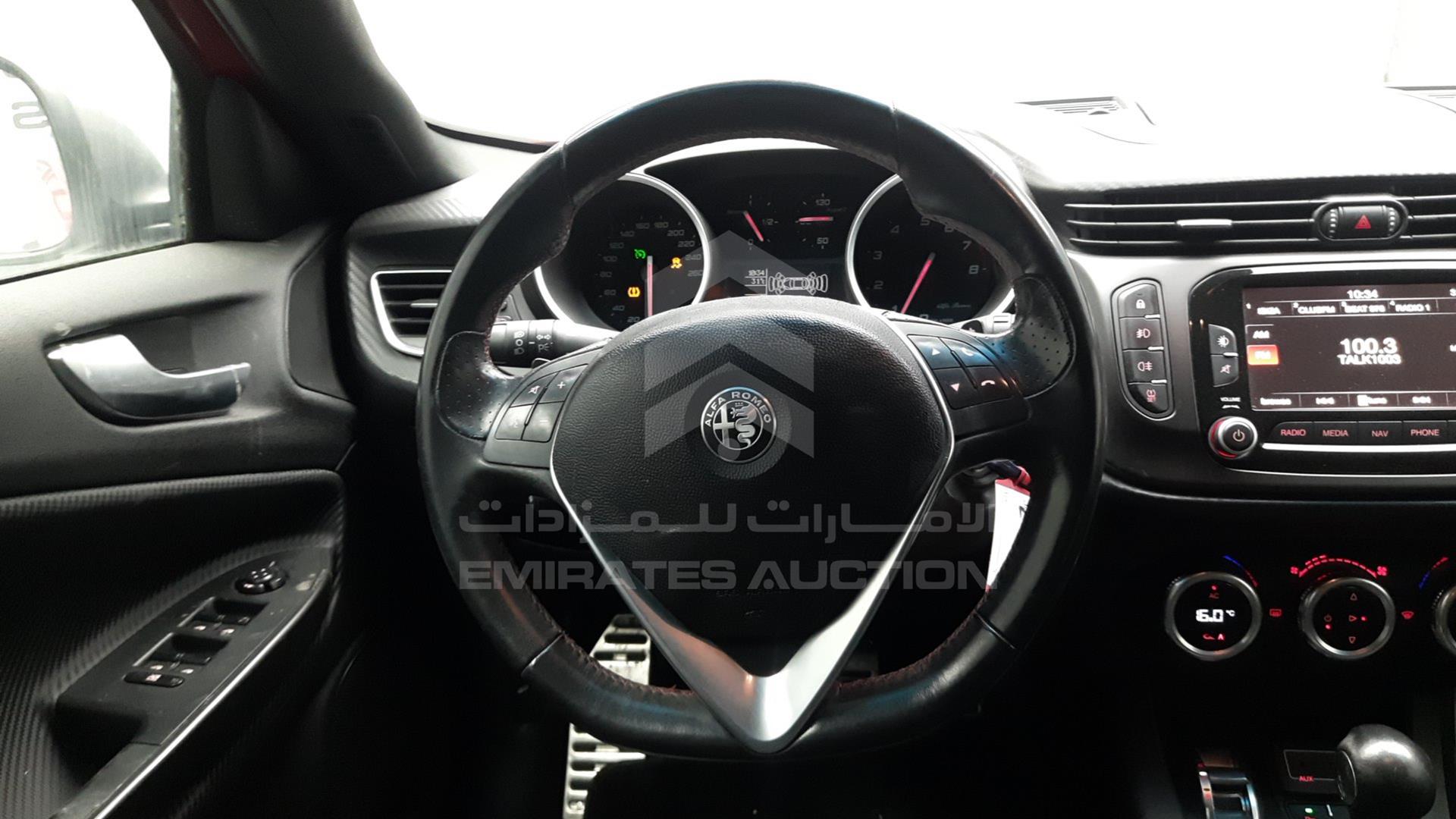 2019 ALFA ROMEO GIULIETTA VIN: ZARCABC40K7524320