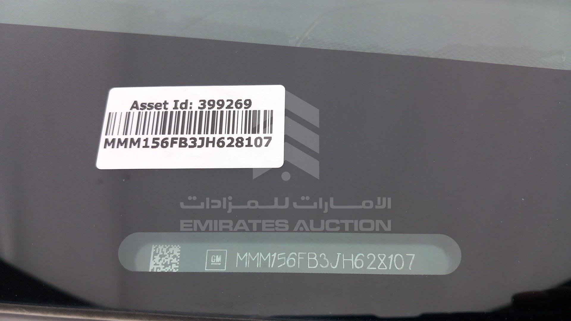 2018 CHEVROLET TRAILBLAZER VIN: MMM156FB3JH628107