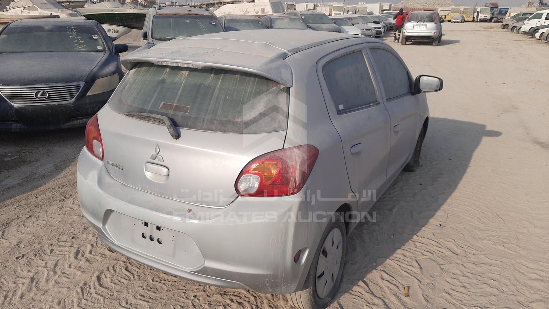 2014 MITSUBISHI MIRAGE VIN: MMBXTA03AEH014995