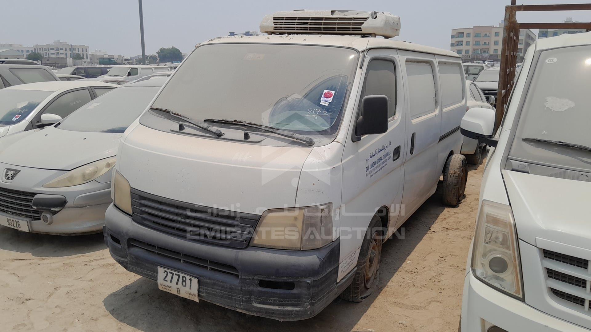 2002 NISSAN URVAN VIN: JN6FE52S22X400429