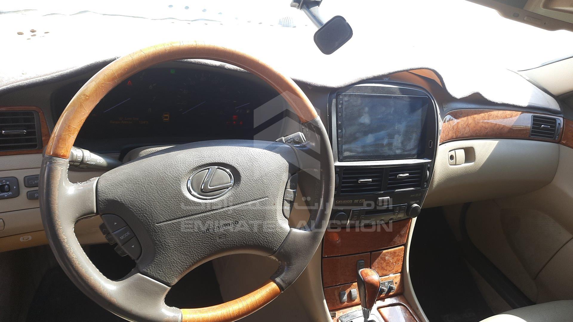 2005 LEXUS LS 430 VIN: JTHBN36F755014185