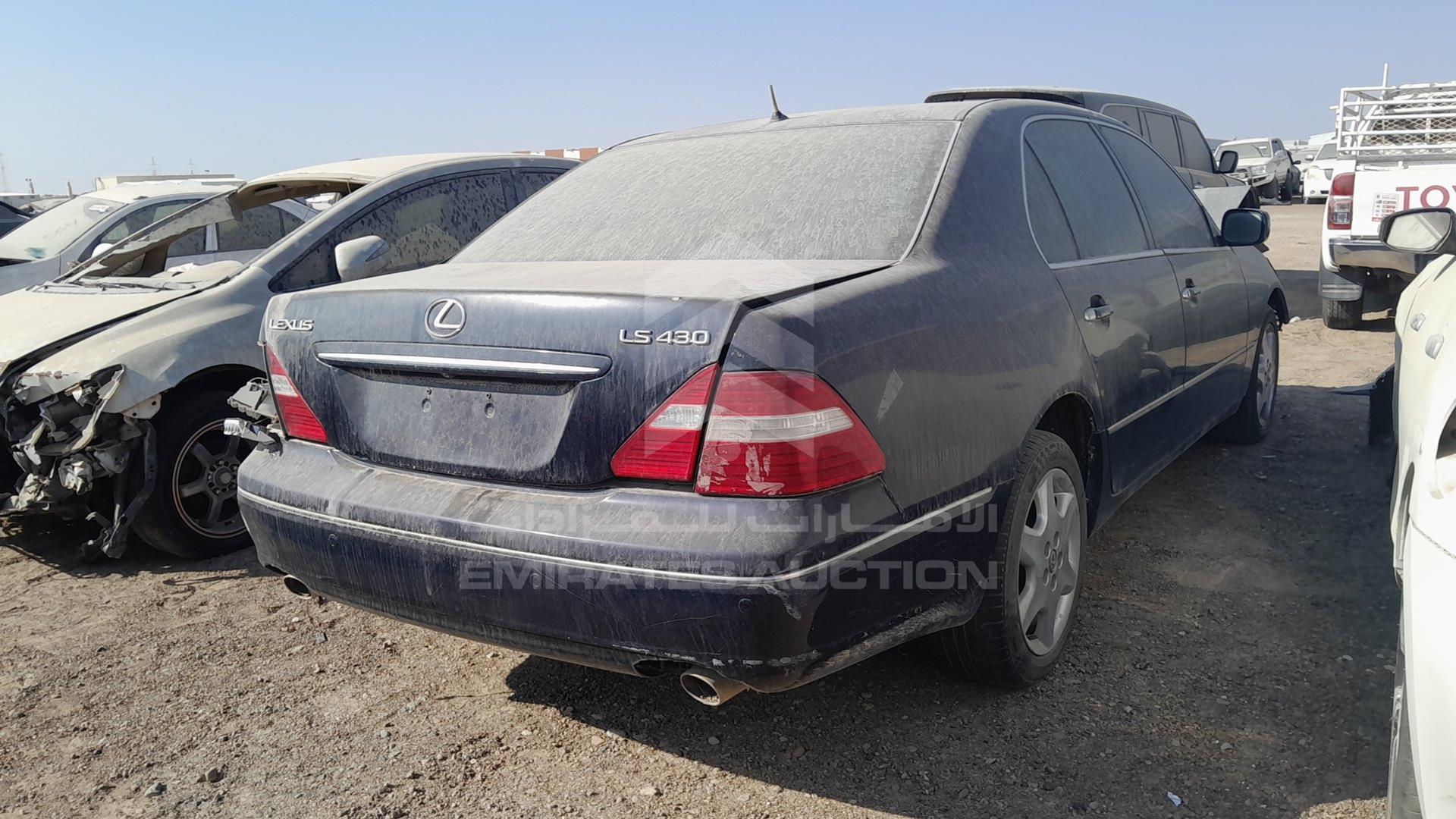 2006 LEXUS LS 430 VIN: JTHBN36F065036403