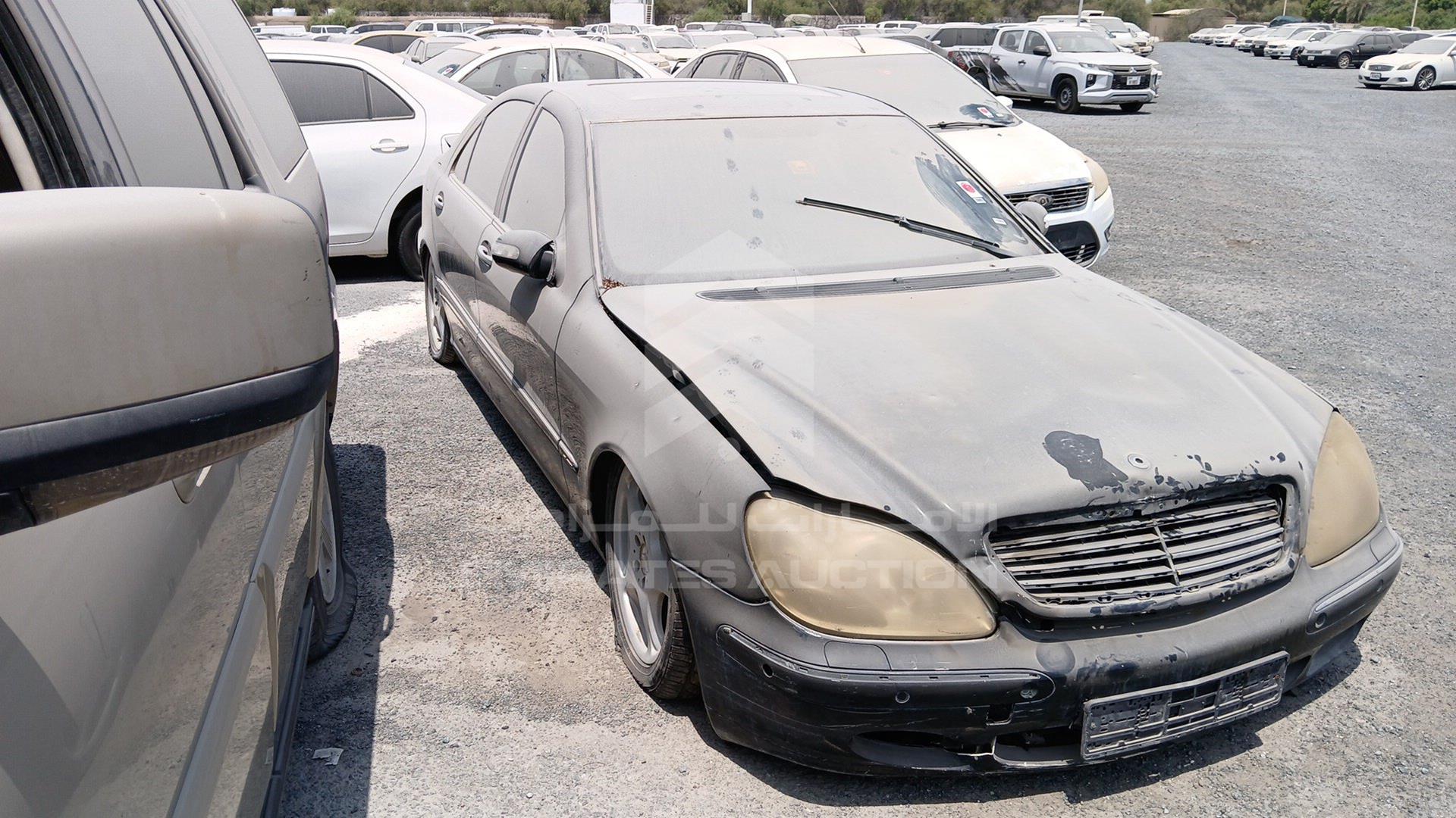 2001 MERCEDES S 600 VIN: WDB2201781A207496