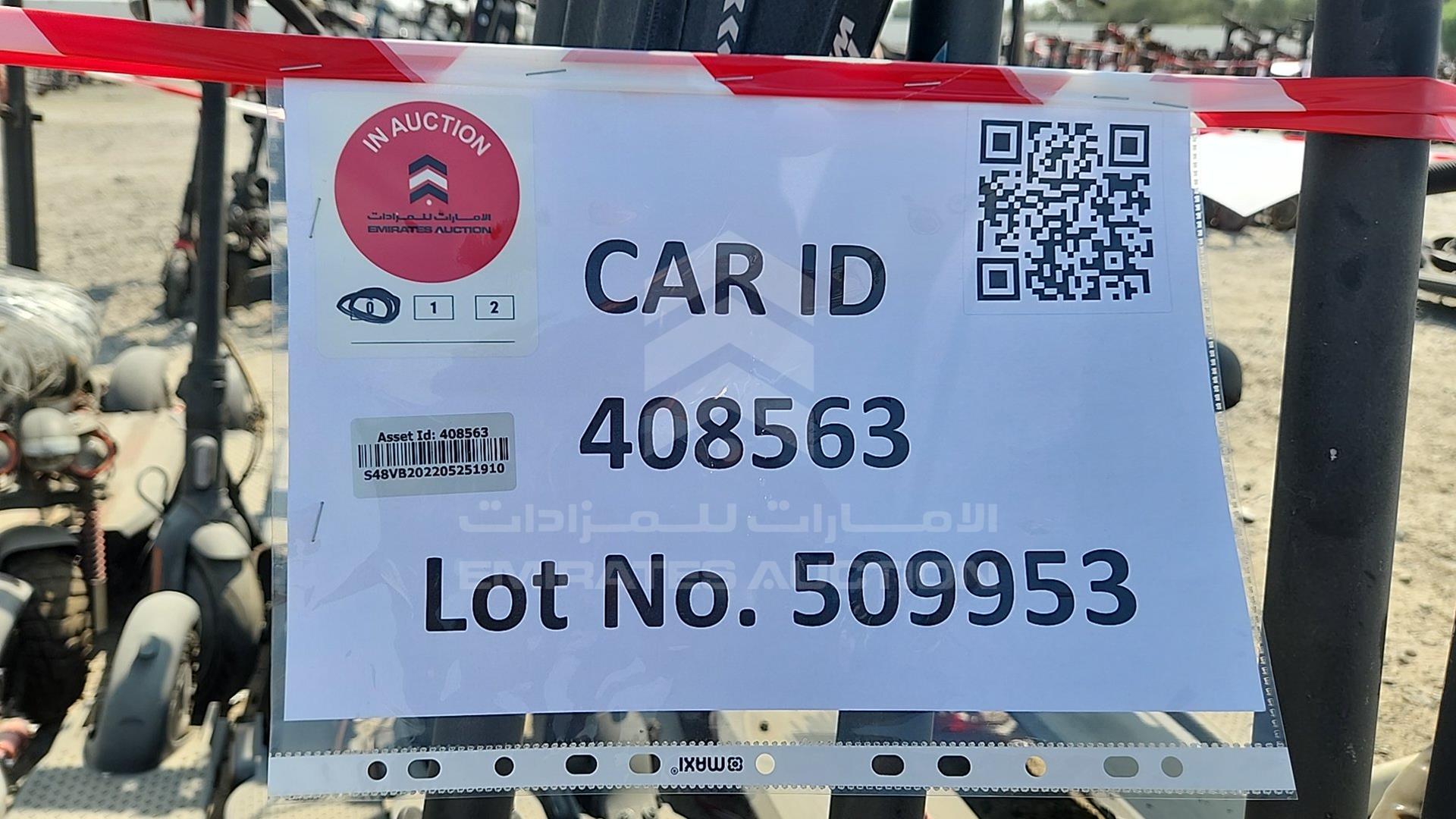 0 UNDEFINED 20 ELECTRIC SCOOTER VIN: S48VB202205251910