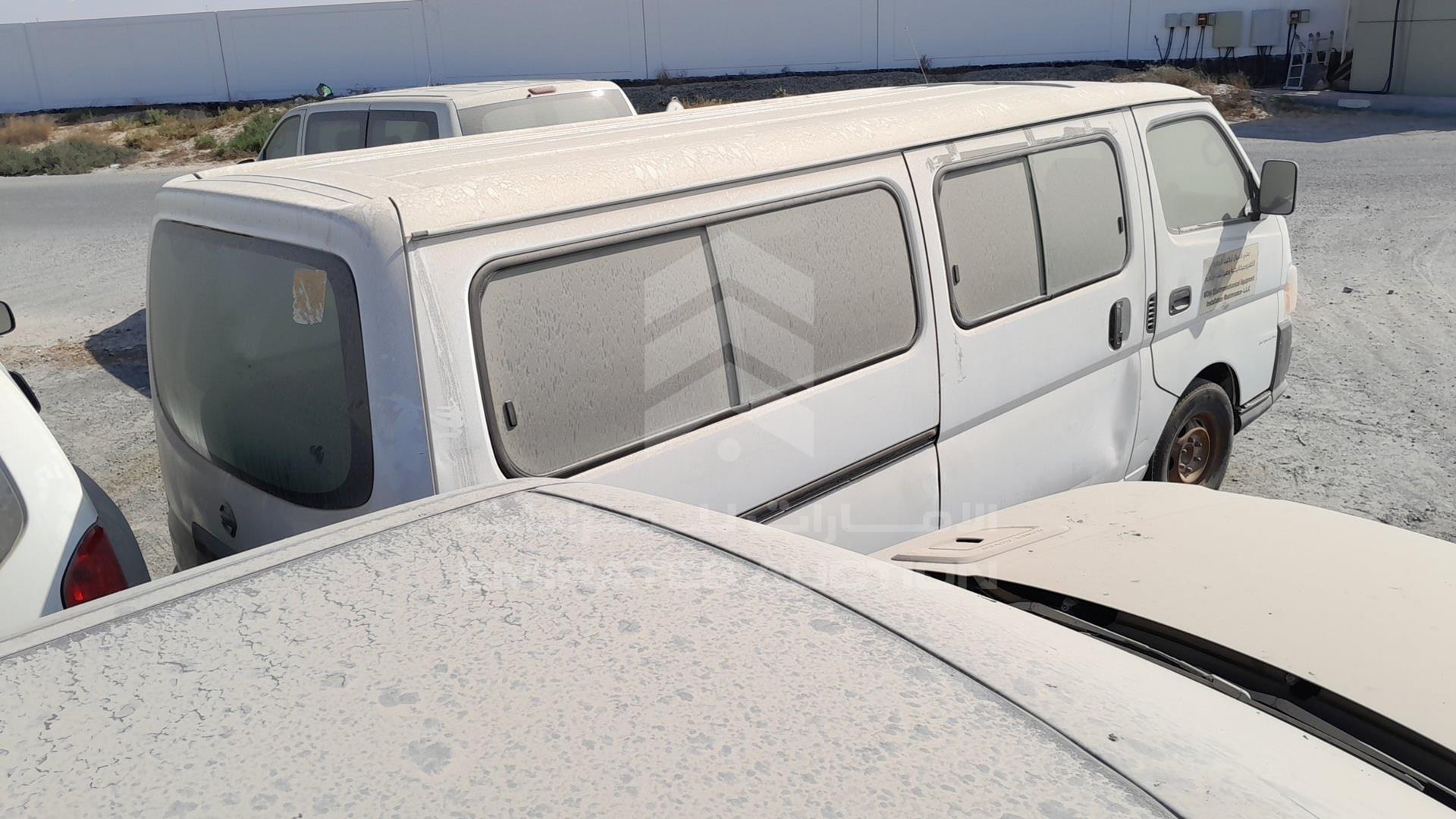 2008 NISSAN URVAN VIN: JN6AE54S48X004535