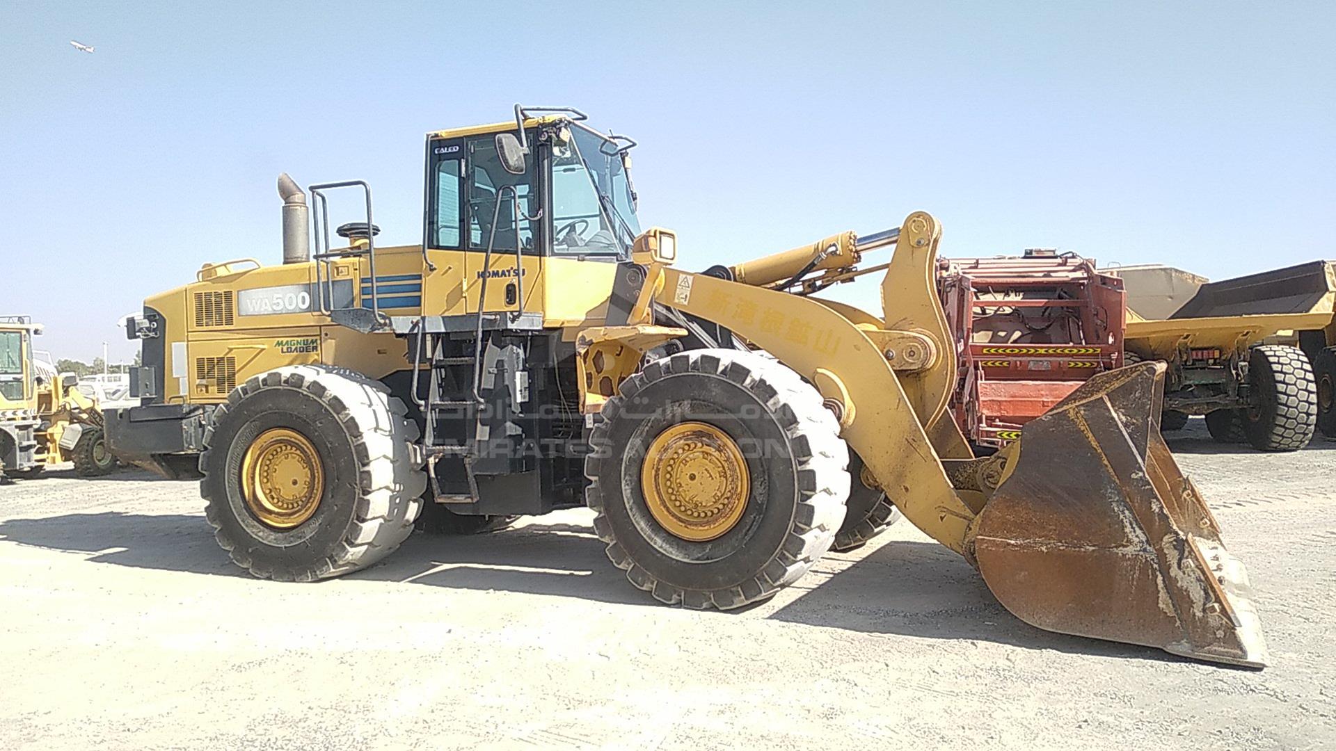 2014 KOMATSU WA500-6 VIN: KMTWA096V01055303