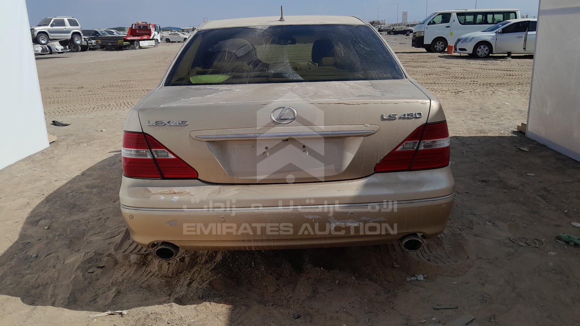 2004 LEXUS LS 430 VIN: JTHBN36F440158854