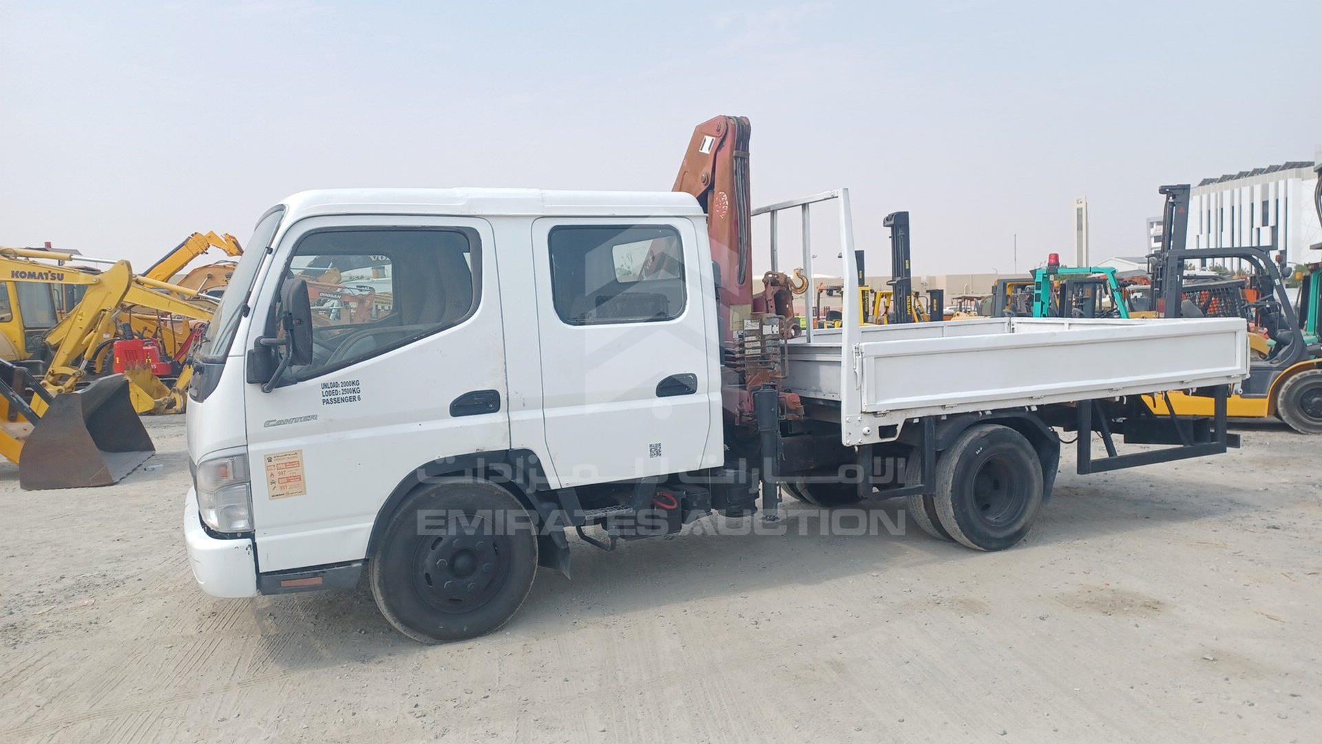 2008 MITSUBISHI CANTER VIN: JL7BCE1J18K006476