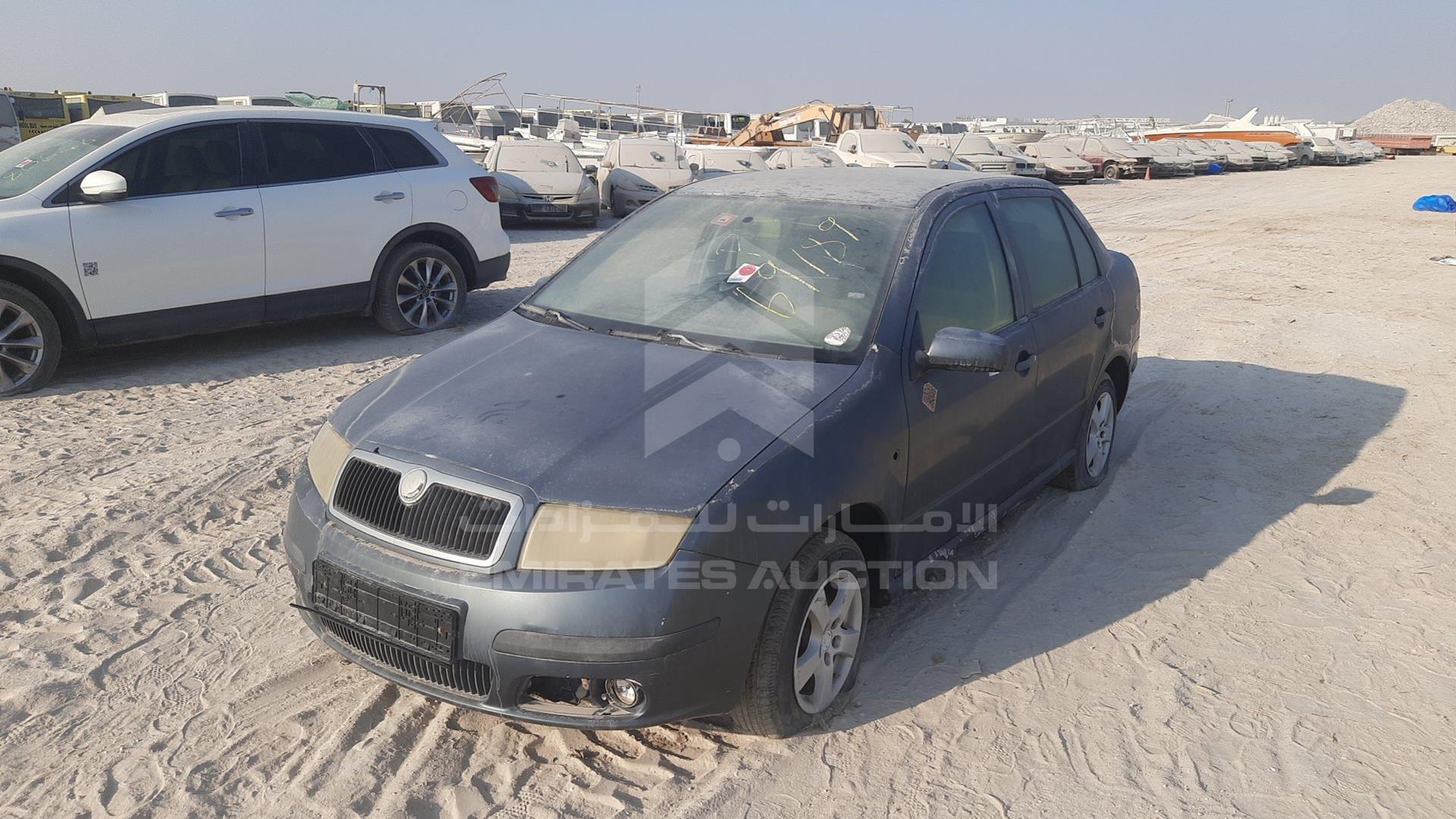 2007 SKODA FABIA VIN: TMBCC46Y874031931