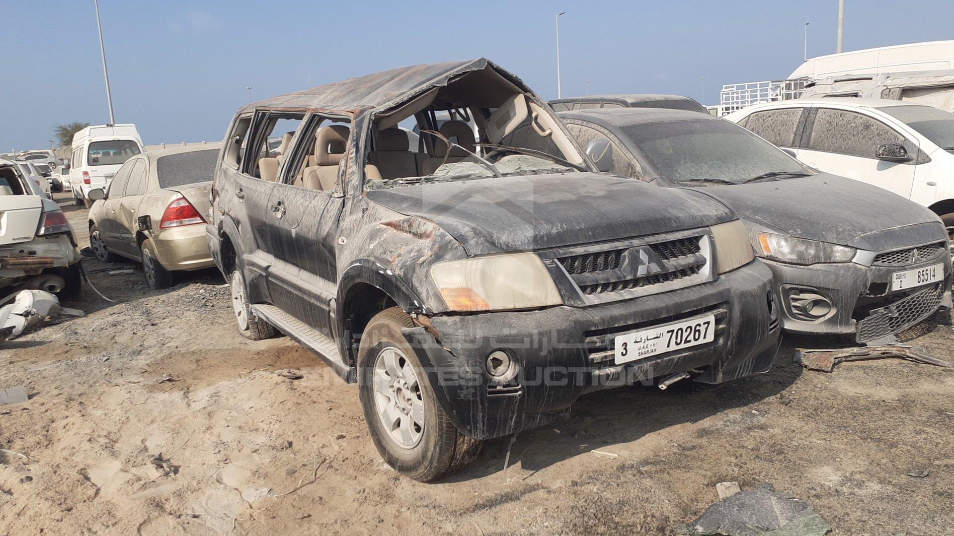 2006 MITSUBISHI PAJERO VIN: JMYLRV73W6J708809