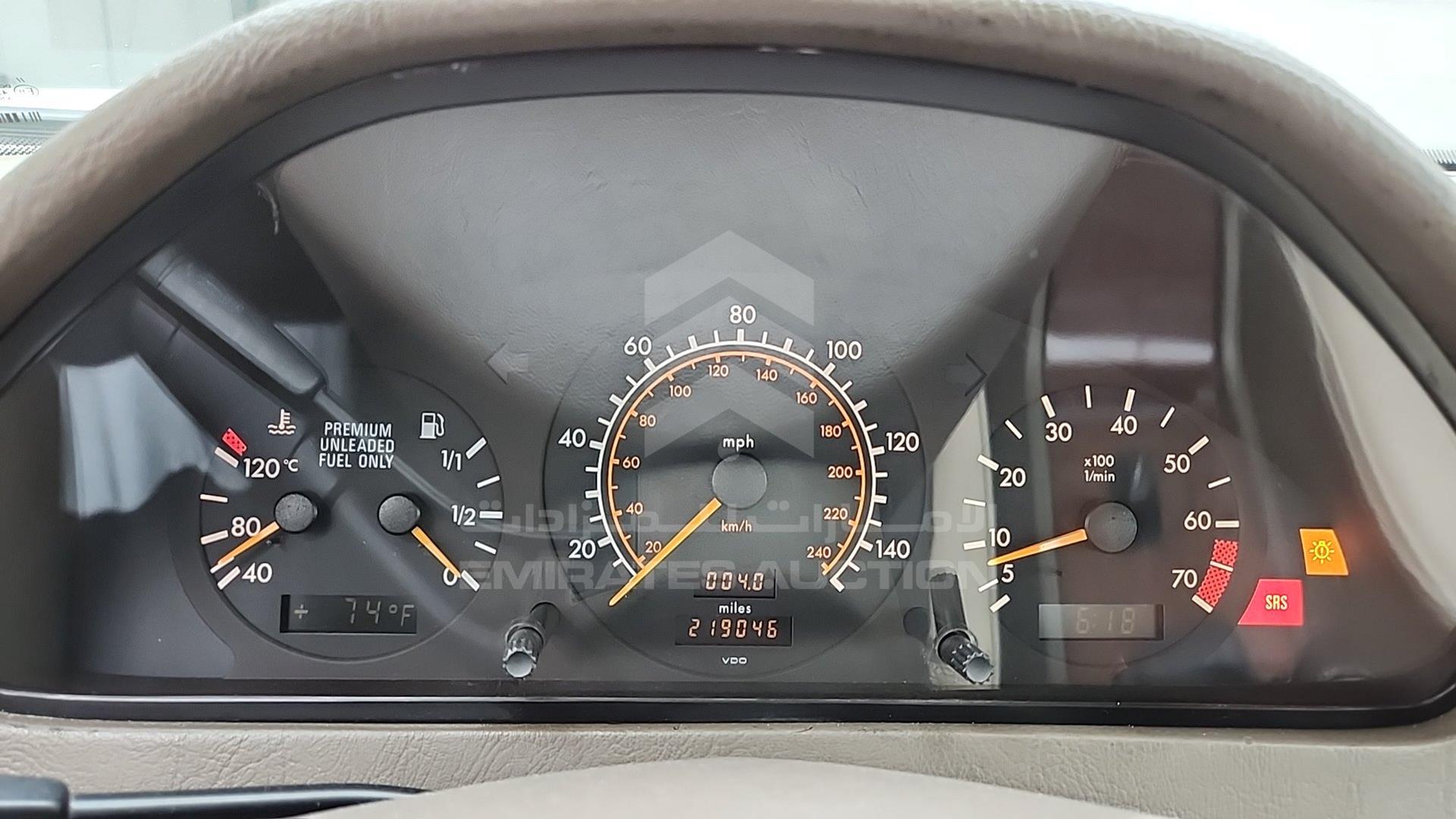 1995 MERCEDES C 220 VIN: WDBHA22E8SF311310