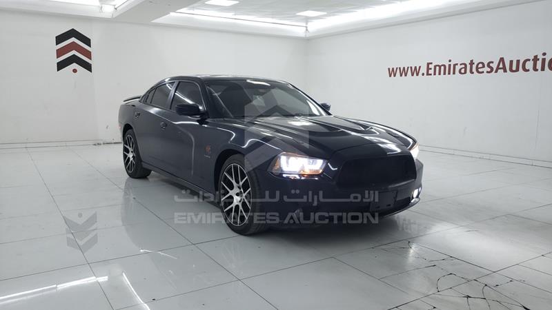VIN: 2C3CDXCT3EH333185 Auction: EmiratesAuction Lot: 347999 2C3CDXCT3EH333185 Dodge Charger 2014 BLUE Photo 9