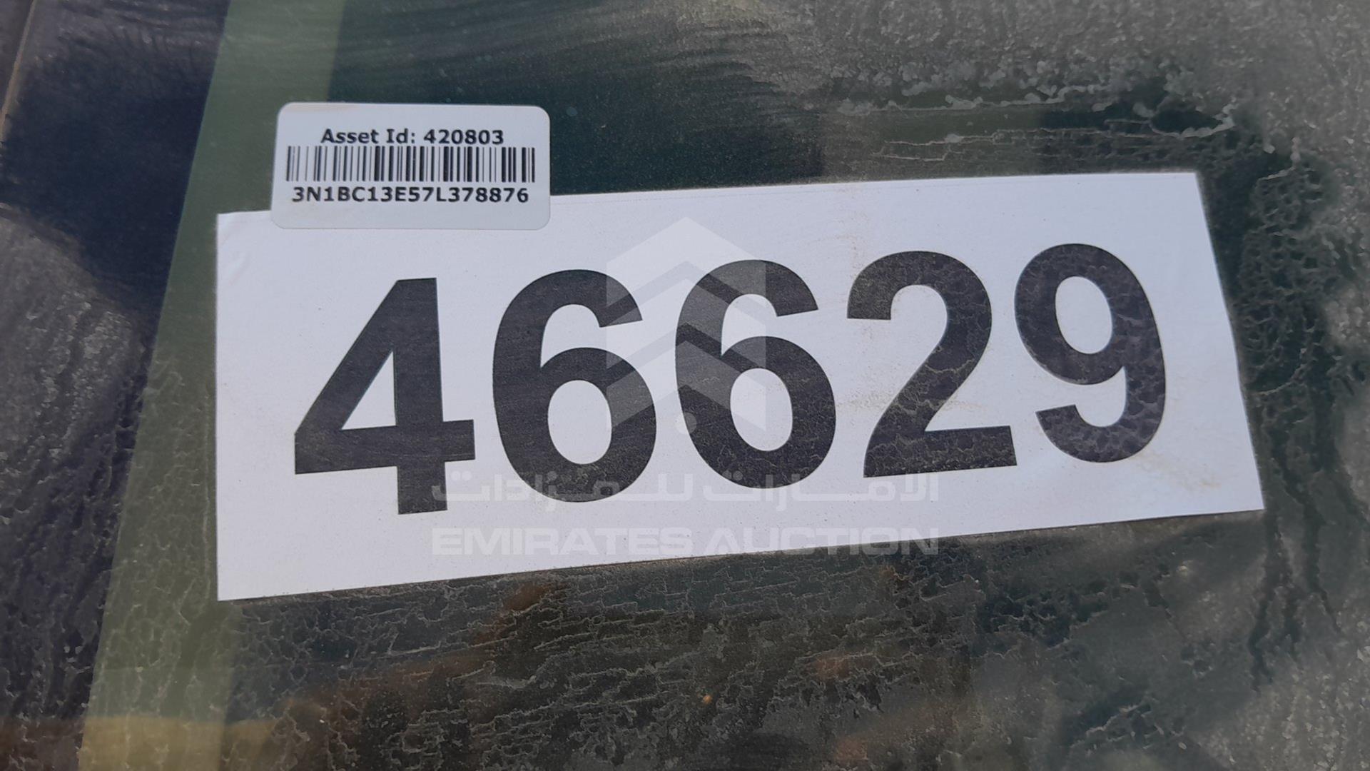 2007 NISSAN VERSA VIN: 3N1BC13E57L378876