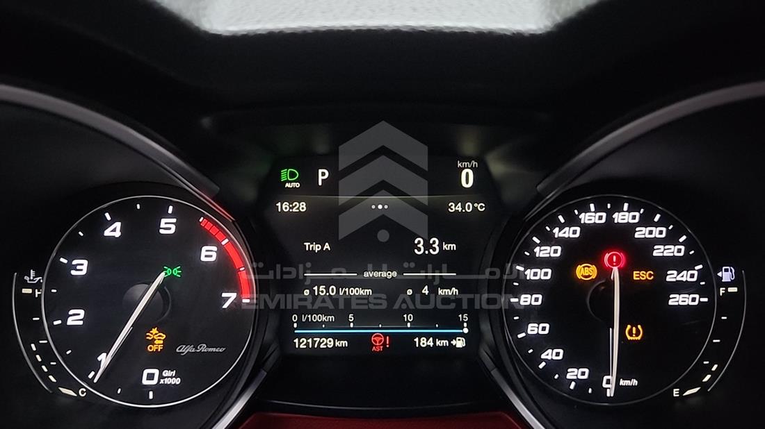 2019 Alfa Romeo Stelvio — Odometer Reading — Photo 2