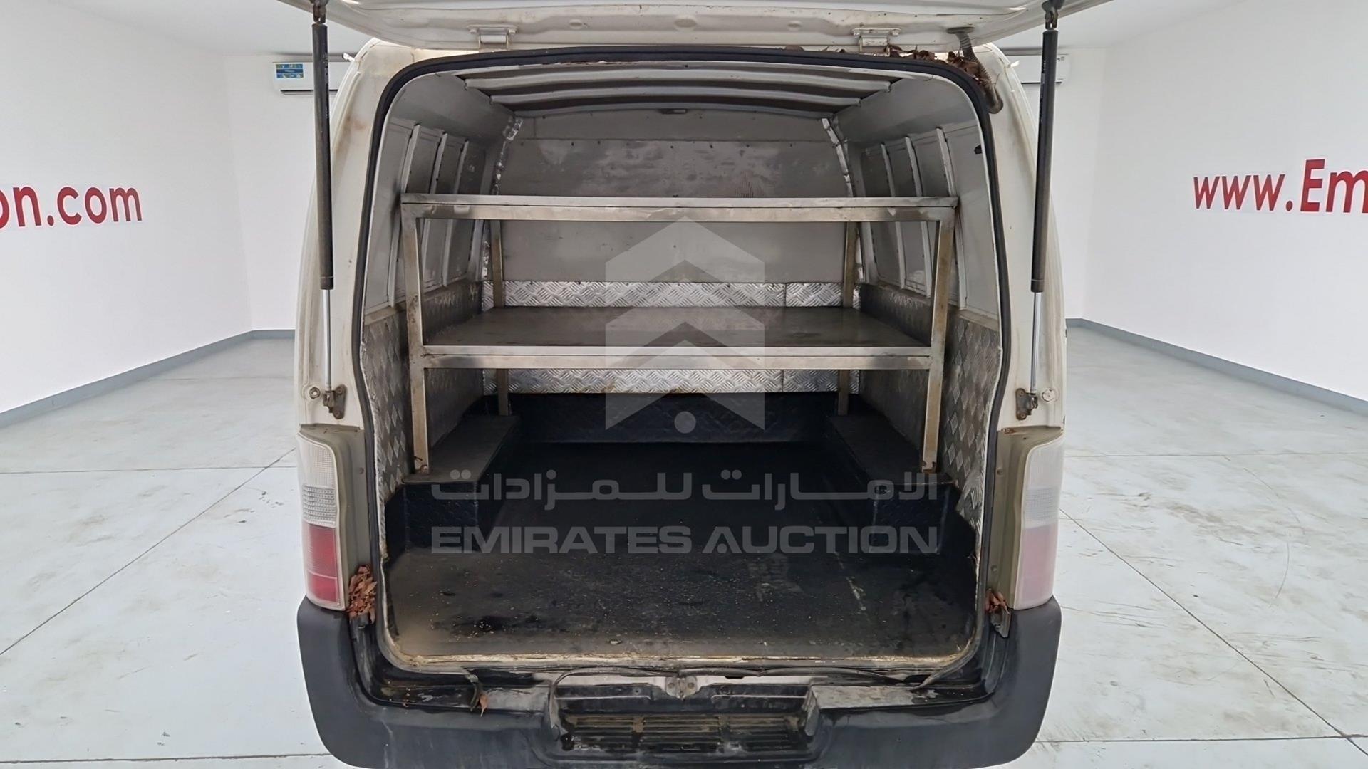 2009 NISSAN URVAN VIN: JN6AE52S39X113430