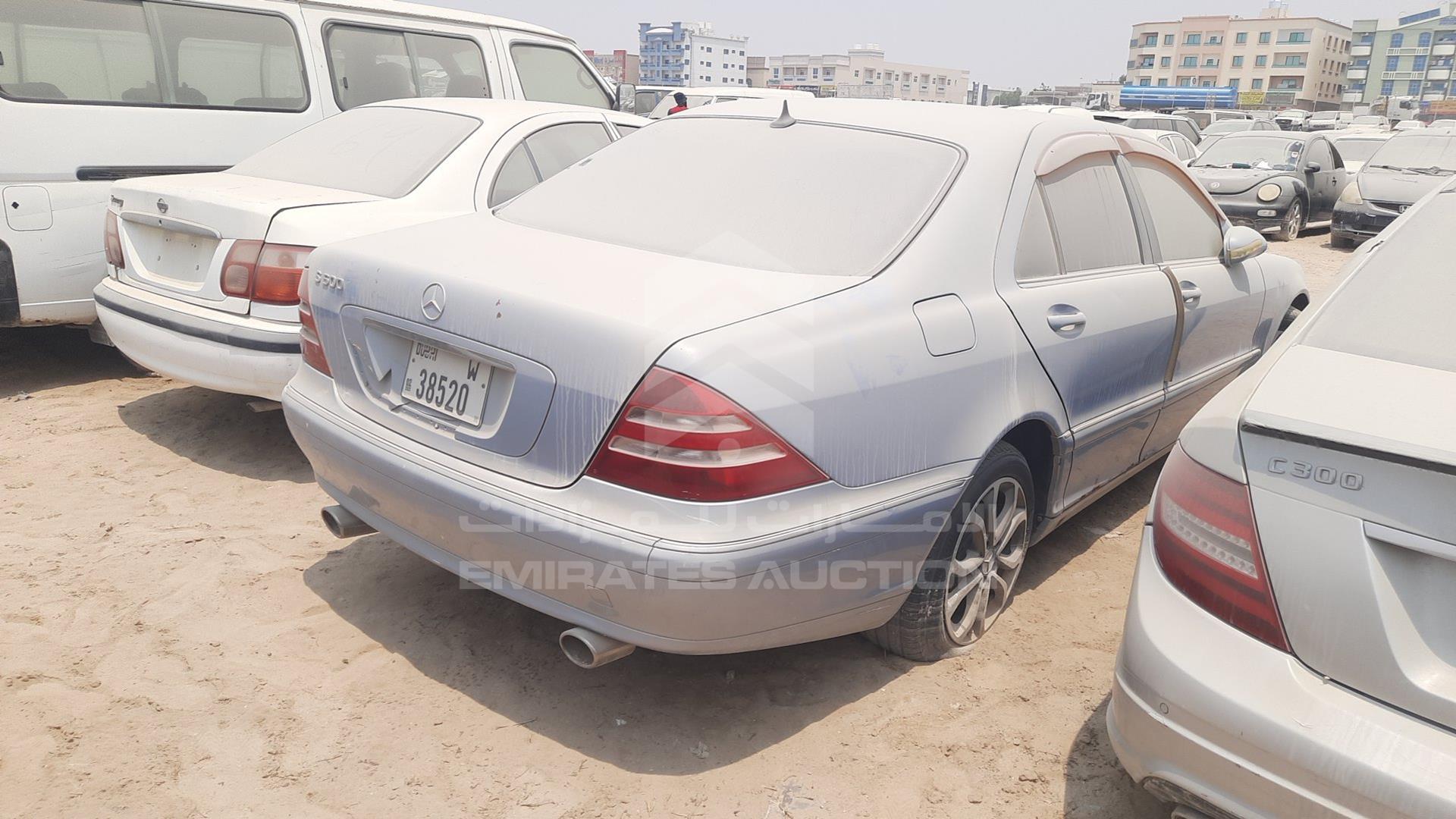 0 MERCEDES S 500 VIN: WDB2200651A004652
