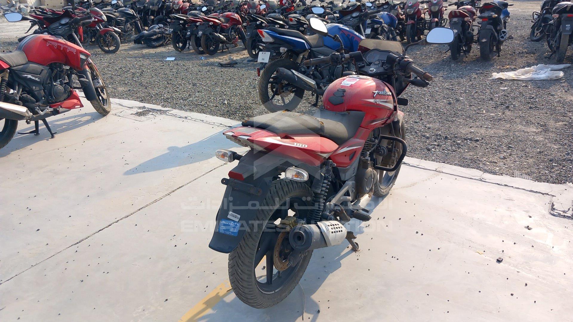 2018 BAJAJ PULSAR 180CC VIN: MD2A12DY6JCA69138