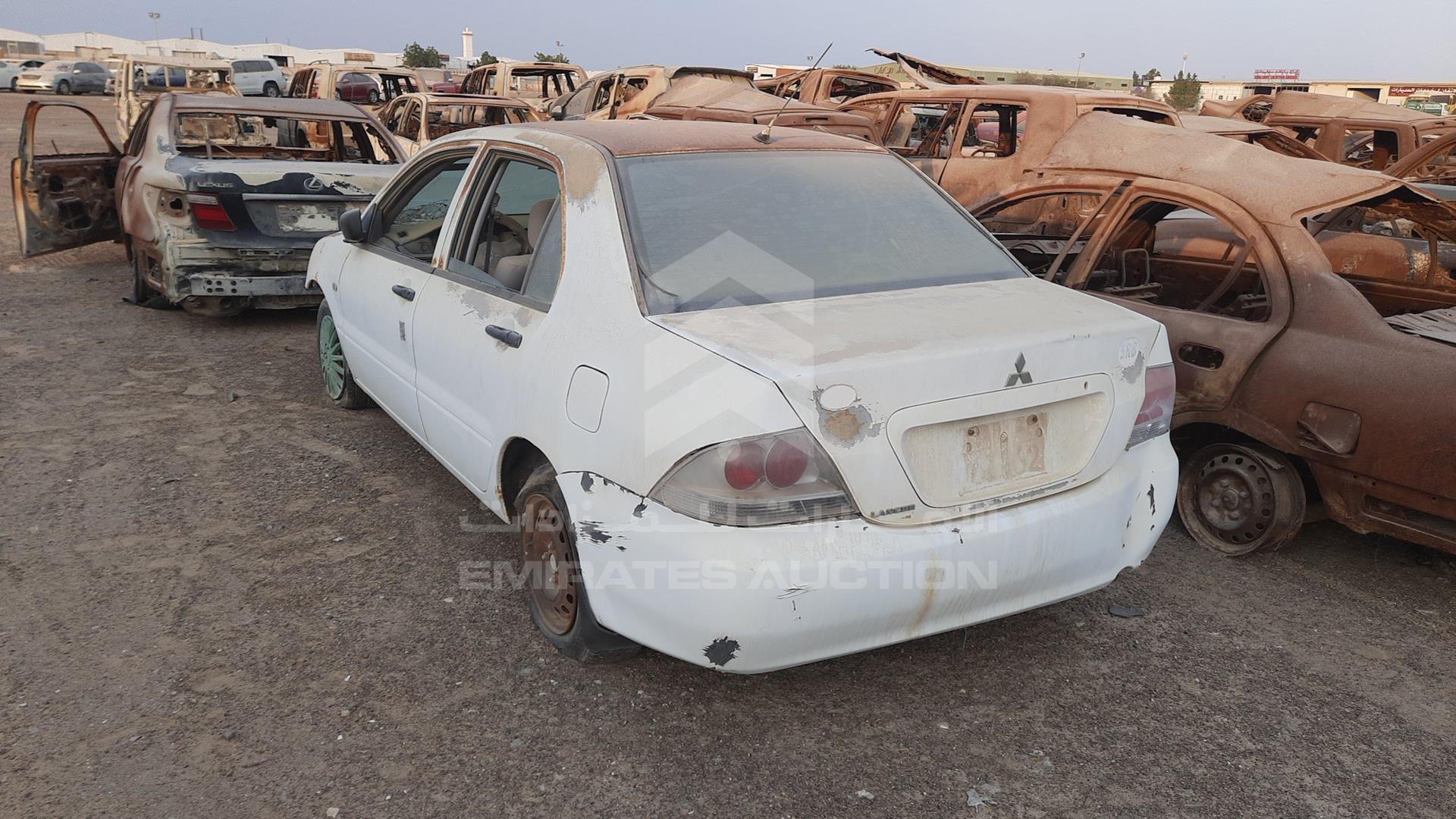 2007 MITSUBISHI LANCER VIN: JMYSRCS1A7U706380