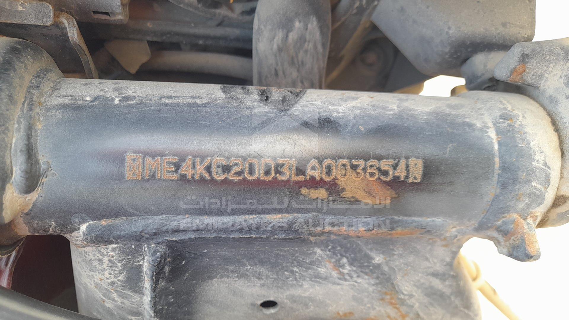 2020 HONDA UNICORN VIN: ME4KC20D3LA003654