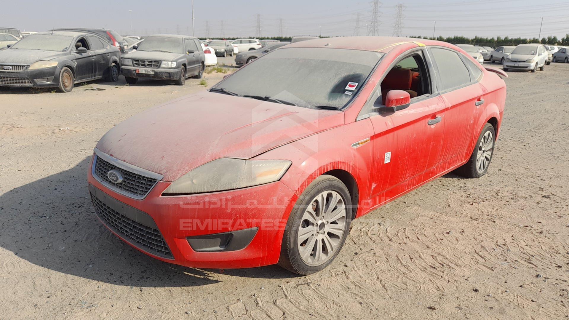 2008 FORD MONDEO VIN: WF0MB14E98GR39770
